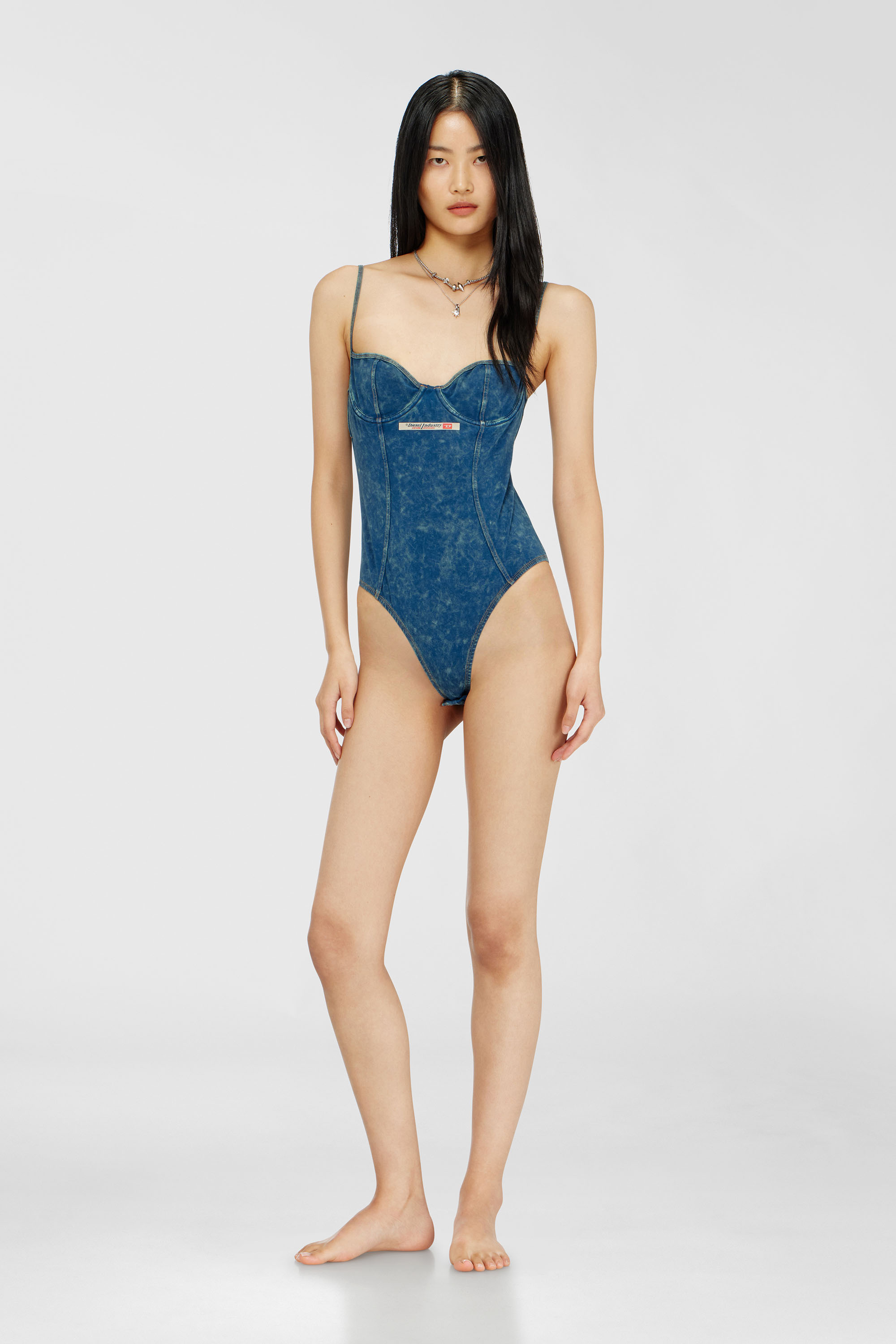Diesel - TILDA-DNM, Female's ボディスーツ in ブルー - 1