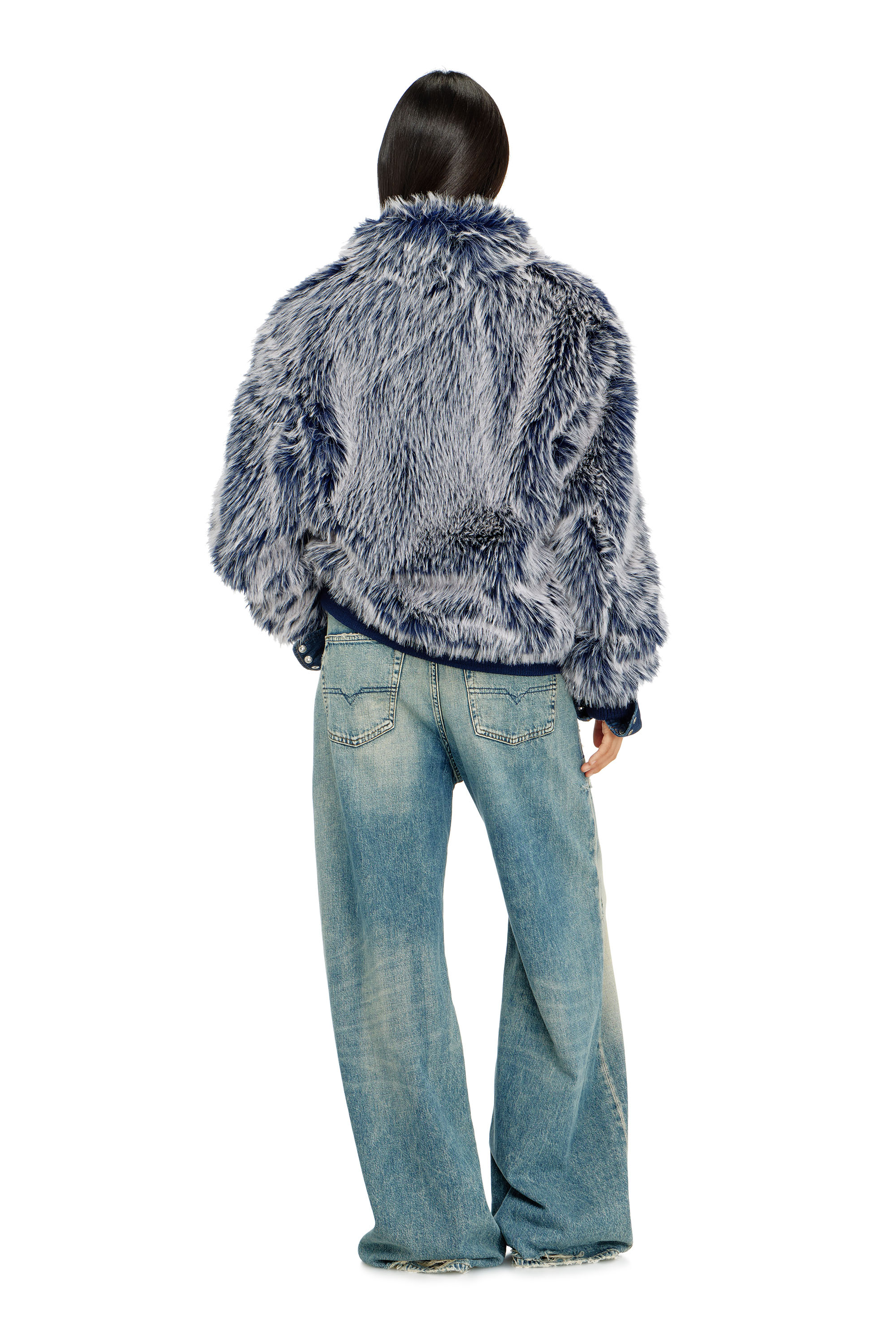 Diesel - Female's Relaxed Jeans 1996 D-Sire 09P62, ミディアムブルー - 3