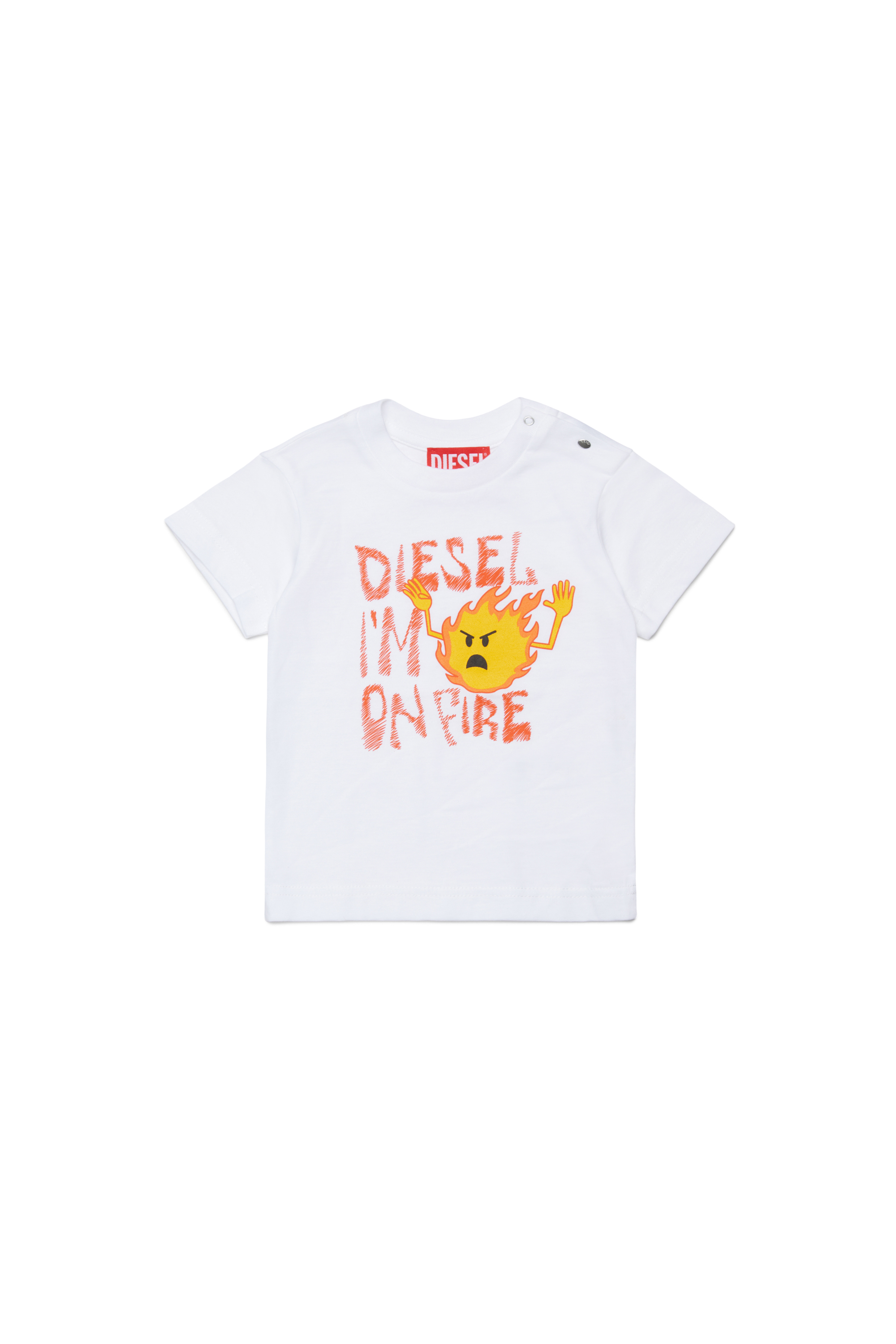 Diesel - TPIRB, Male's Tシャツ in ホワイト - 1