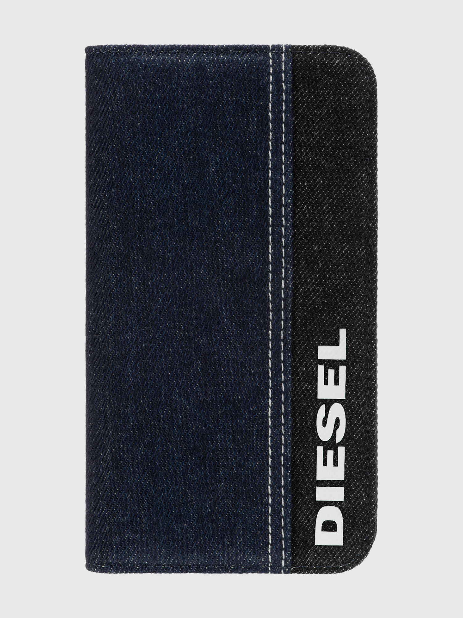 Diesel - DIPH-039-DENVL, Unisex's 2-in-1 folio case for iPhone 11 Pro Max in ブルージーンズ - 4