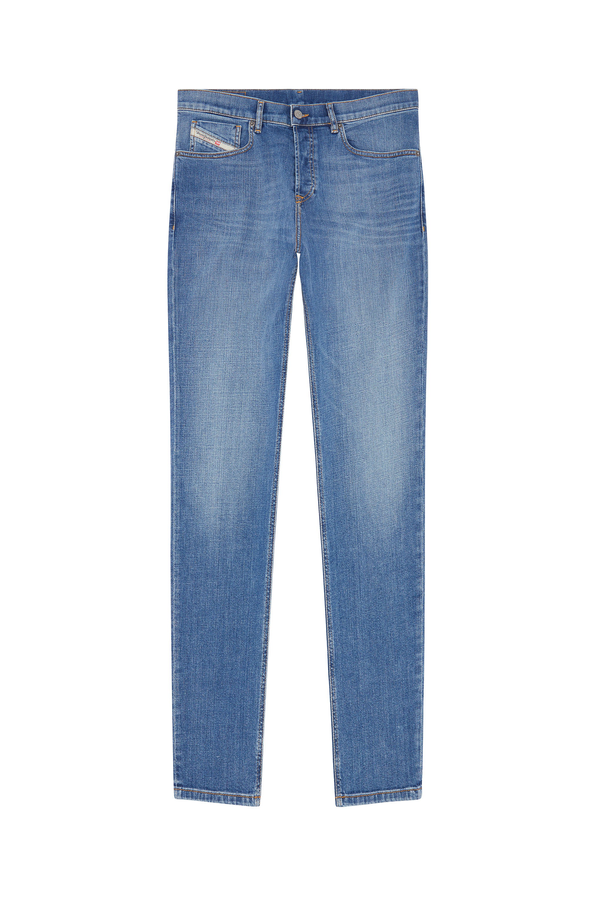 Diesel - 2005 D-FINING 09D47 Tapered Jeans, ミディアムブルー - Image 6