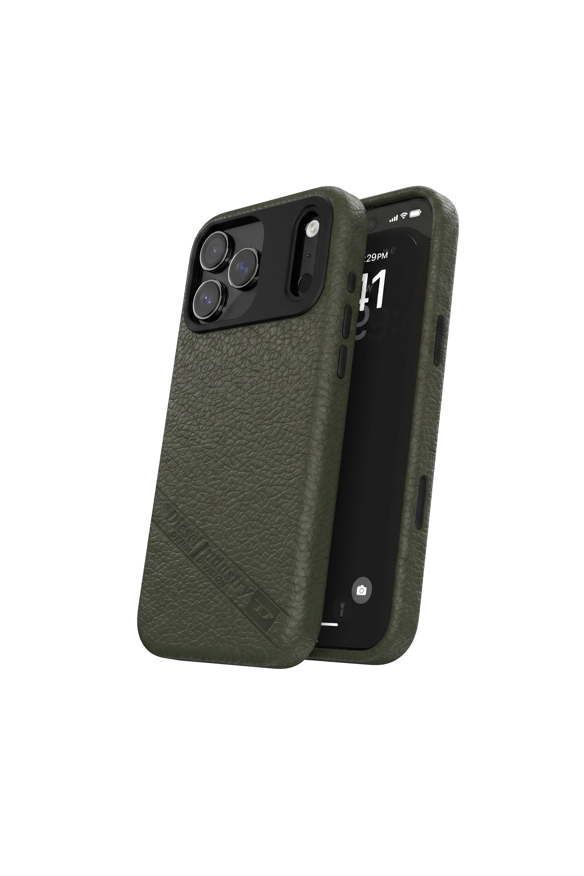 Diesel - 60648 MOULDED CASE, Unisex's Flag D case with MagSafe for iPhone 17 Pro Max in ダークグリーン - 3