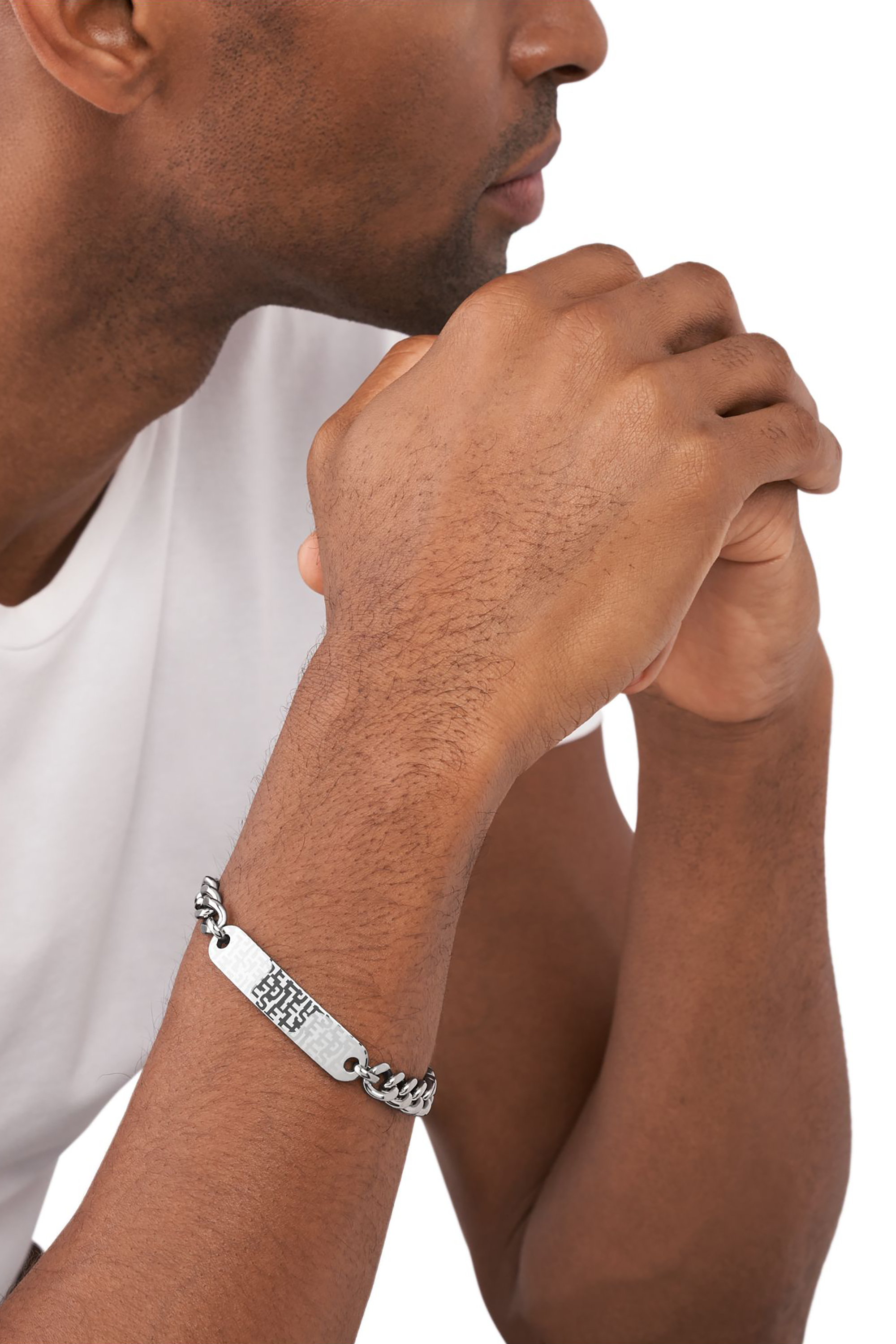 Diesel - DX1429, Unisex's ブレスレット in シルバー - 3