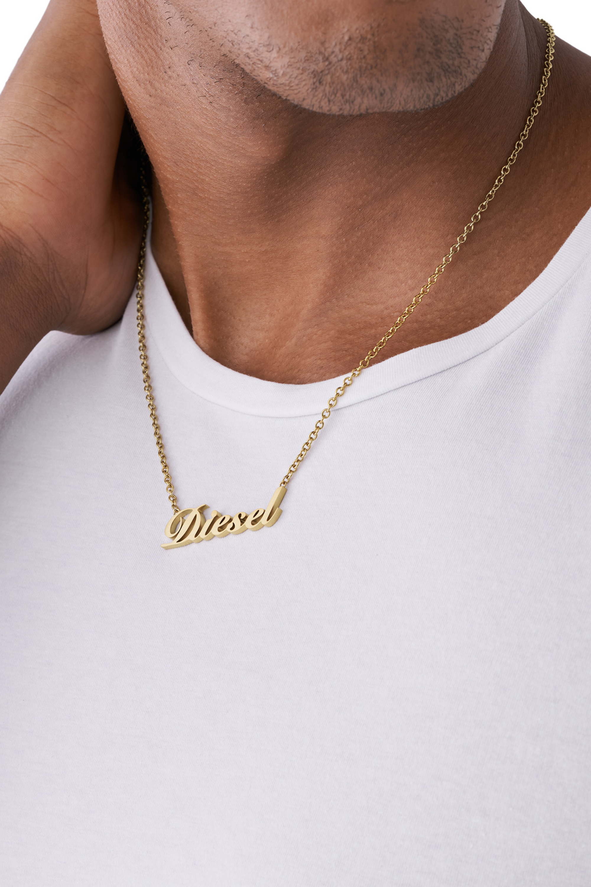 Diesel - DX1372, Unisex's ジュエリー ネックレス in ゴールド - 4