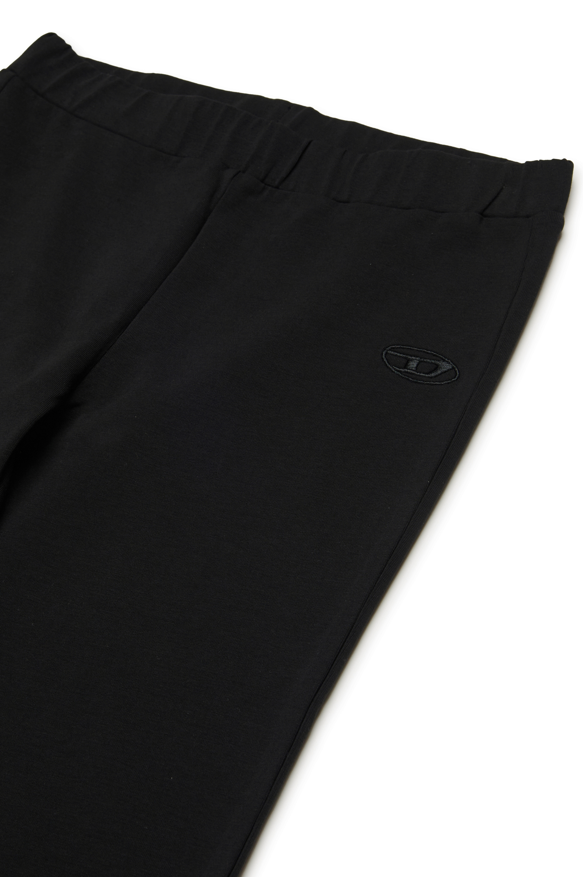 Diesel - PKIA, Female's Flared leggings  with Oval D embroidery in ブラック - 3