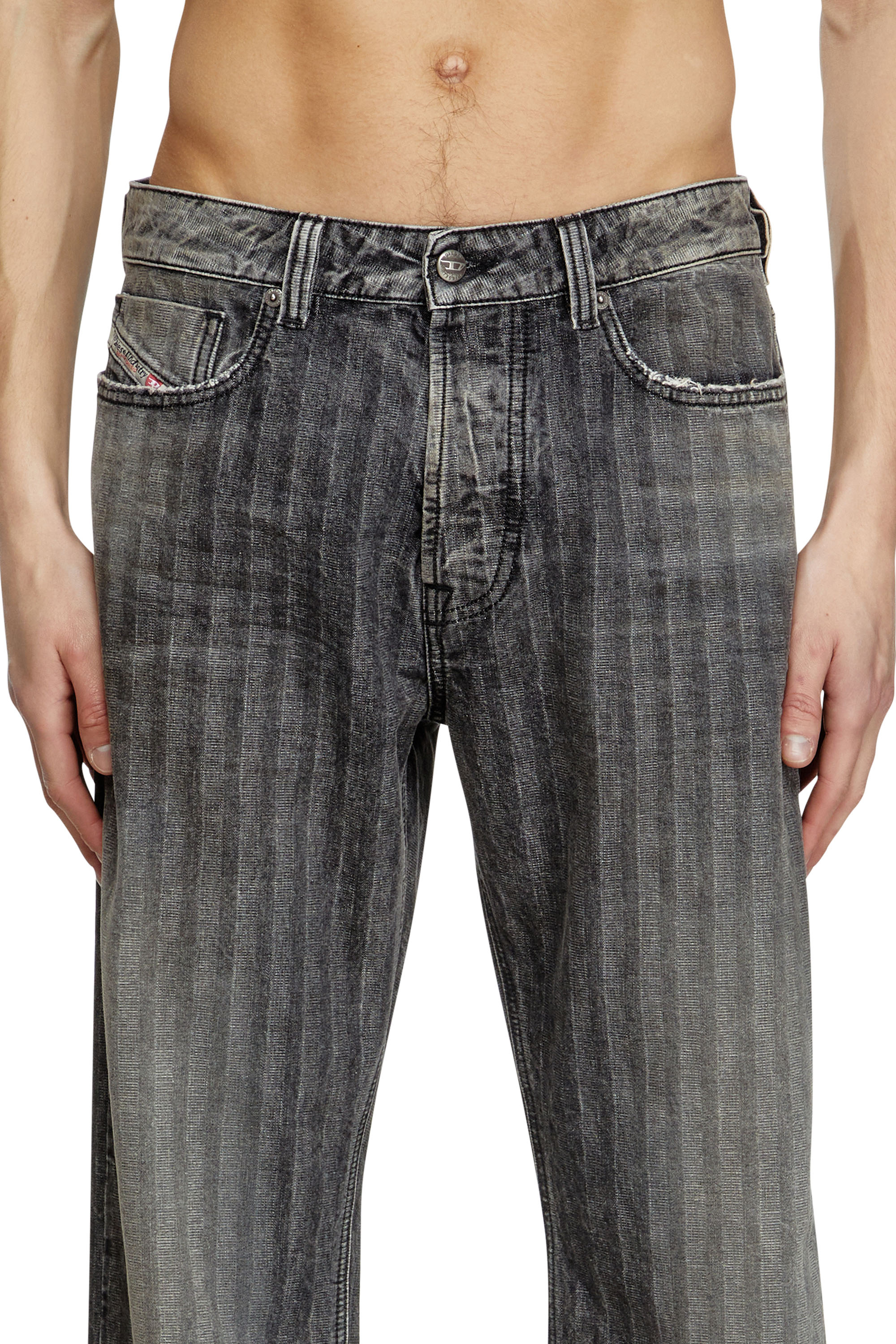 Relaxed Jeans 1980 D-Eeper 09L59, ライトグレー Diesel - Male's Relaxed Jeans 1980 D-Eeper 09L59, ライトグレー - 5