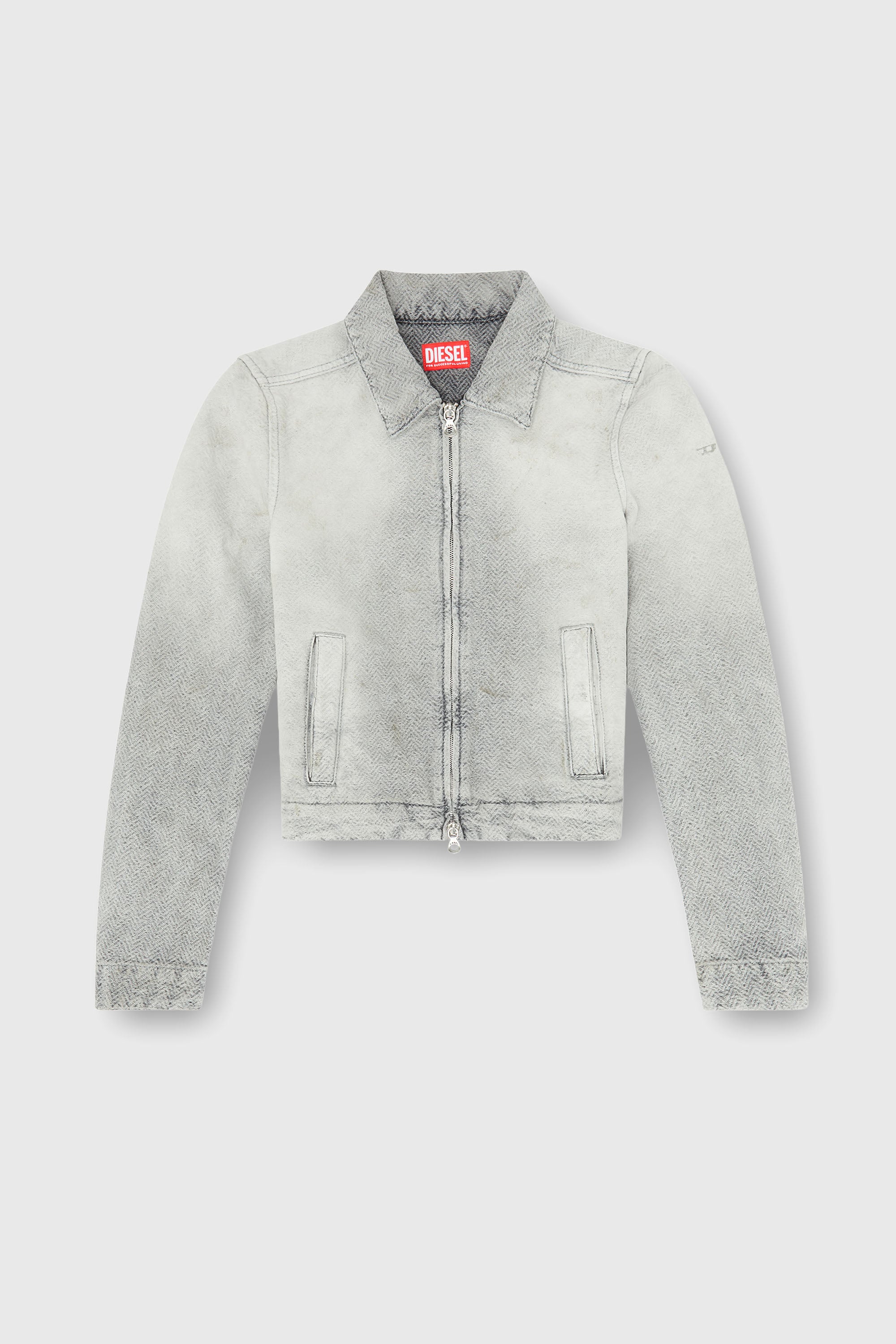 Diesel - DE-CORB, Female's デニムジャケット in グレー - 2