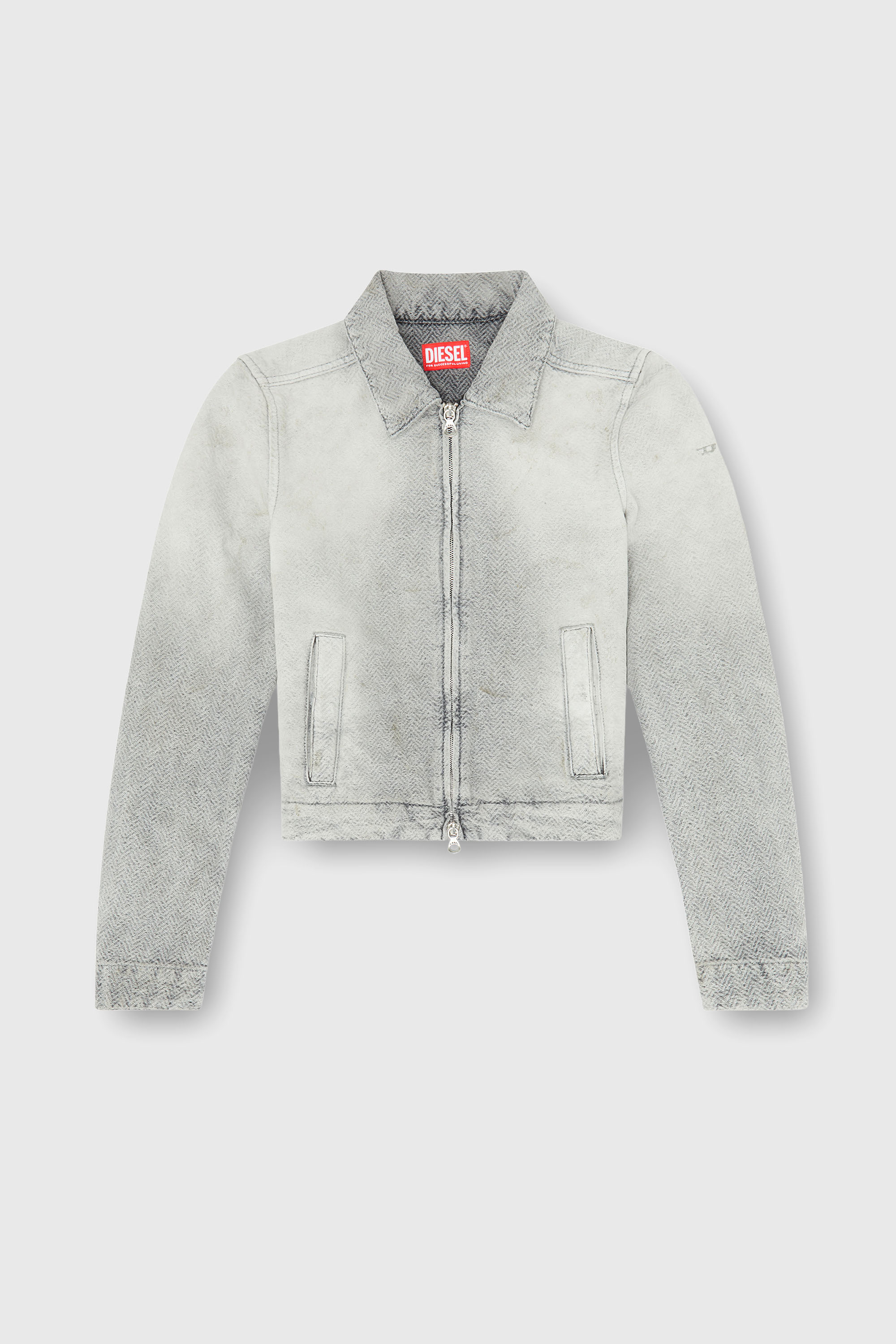 Diesel - DE-CORB, Female's デニムジャケット in グレー - 2