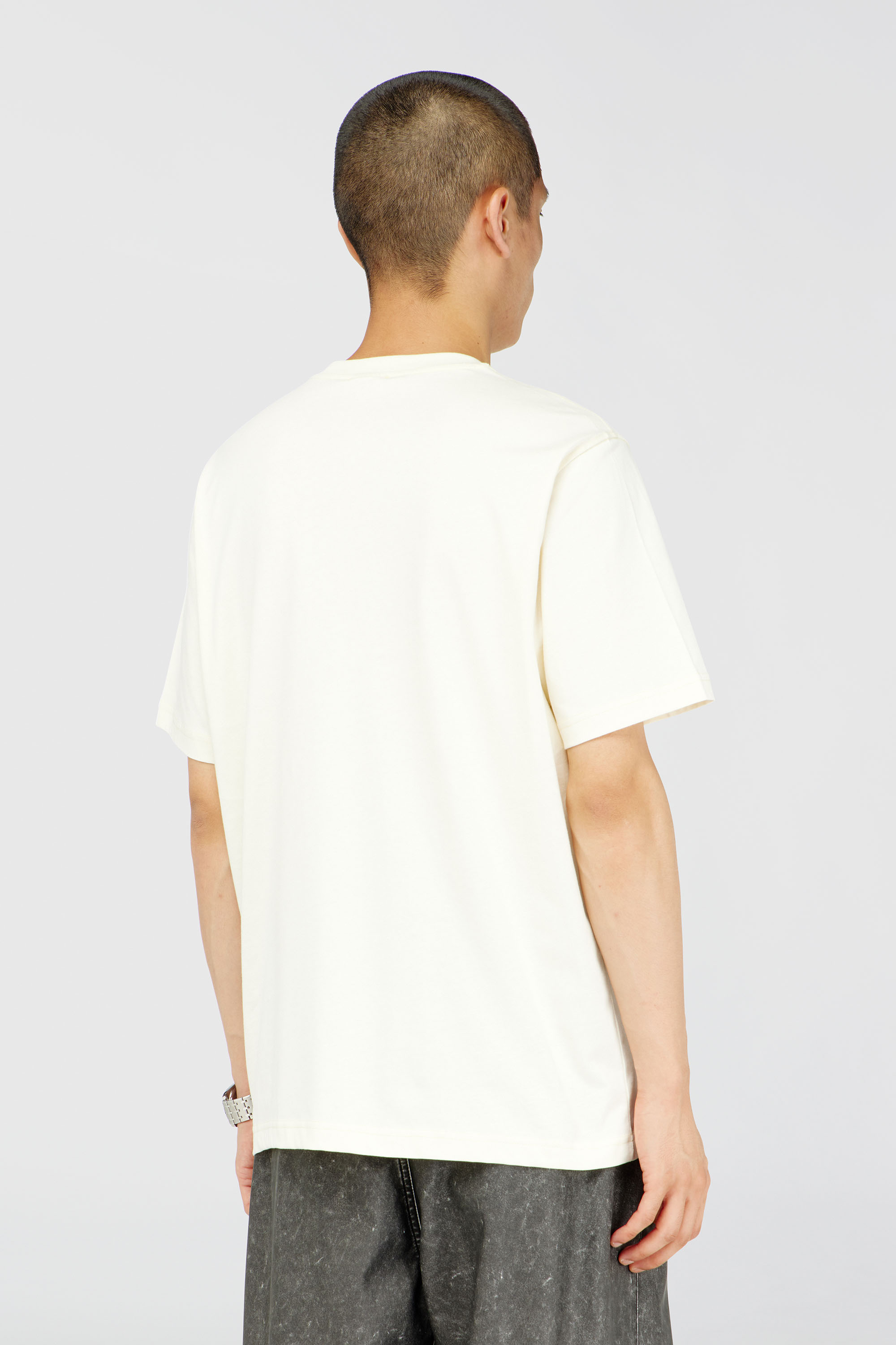 Diesel - T-ADJUST-AA4, Male's Tシャツ in ホワイト - 4