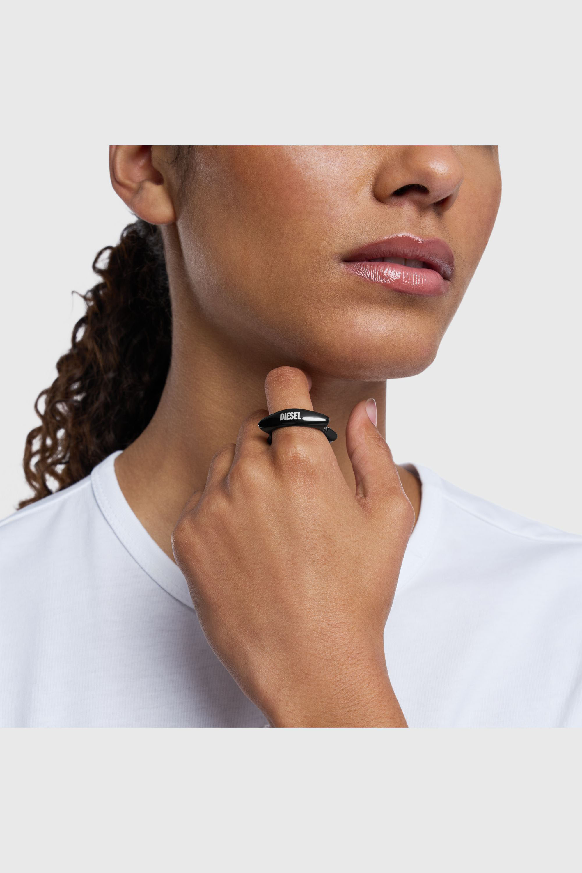 Diesel - DX1632001 JEWELLERY, Unisex's リング in ブラック - 3