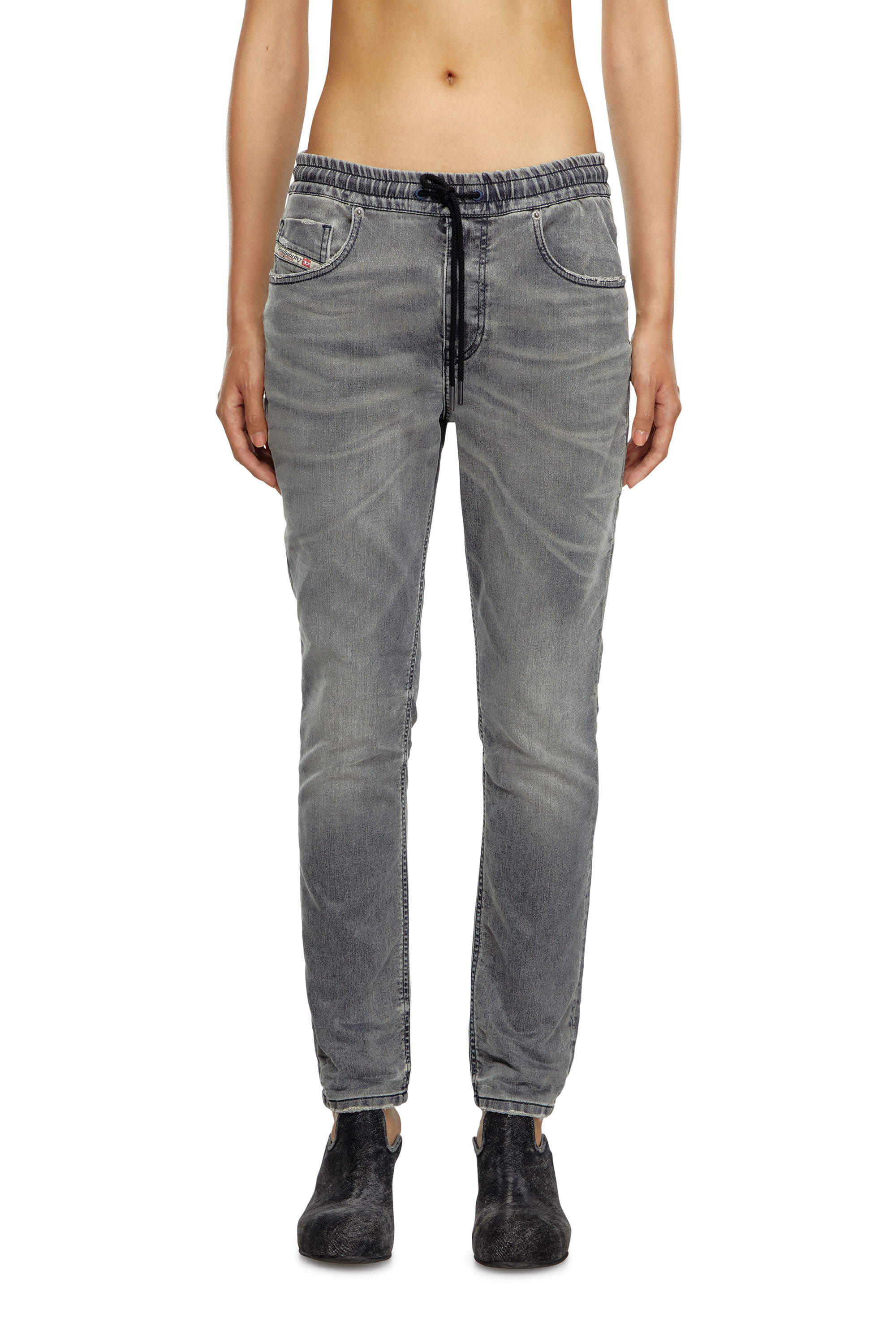 Diesel - Female's Regular 2031 D-Krailey Joggjeans® 068LT, ダークグレー - 3