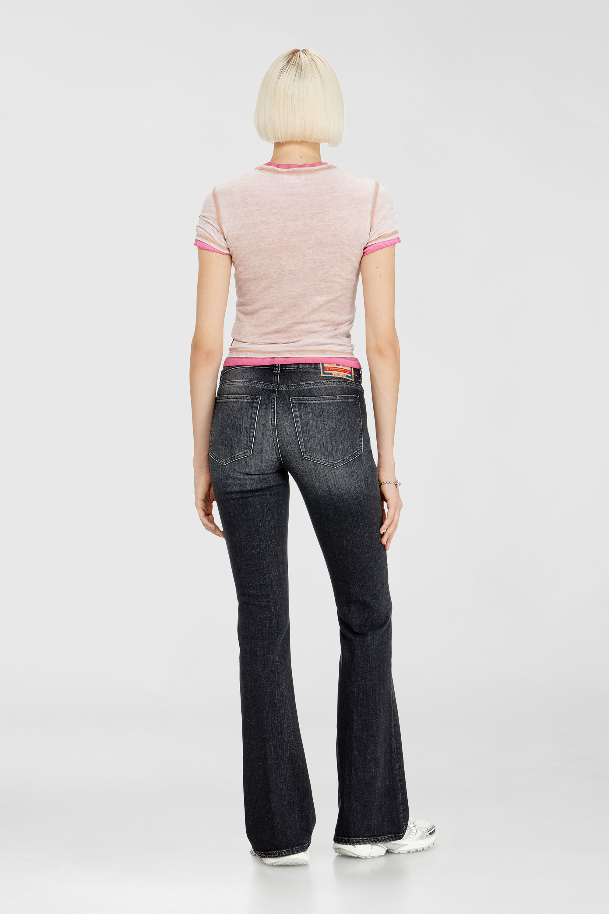 Diesel - Female's Bootcut Jeans 1969 D-Ebbey 09L98, ブラック/ダークグレー - 3