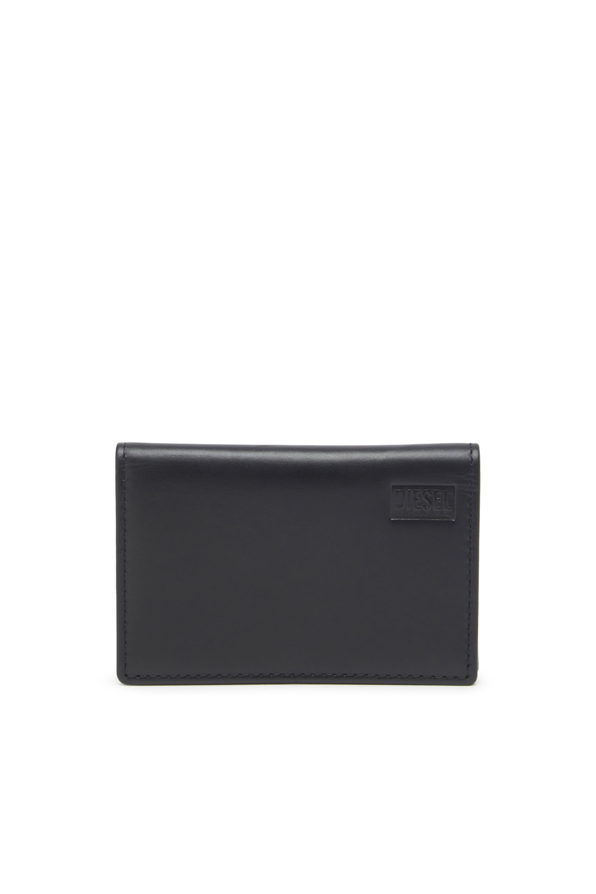 Diesel - BI-FOLD CARD HOLDER, ブラック/オレンジ - Image 1