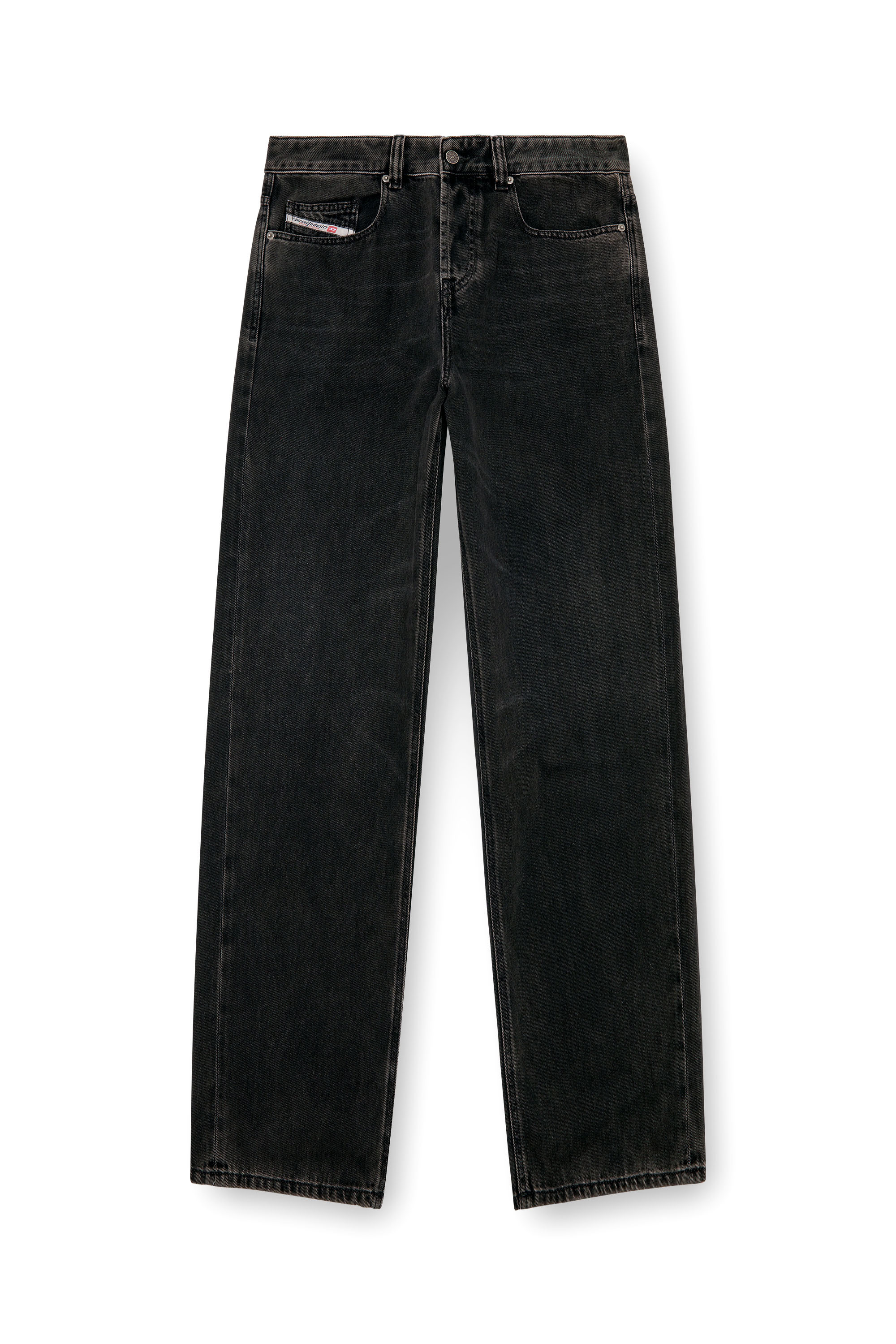 Diesel - Male's Relaxed Jeans 2001 D-Macro 09I35, ブラック/ダークグレー - 2