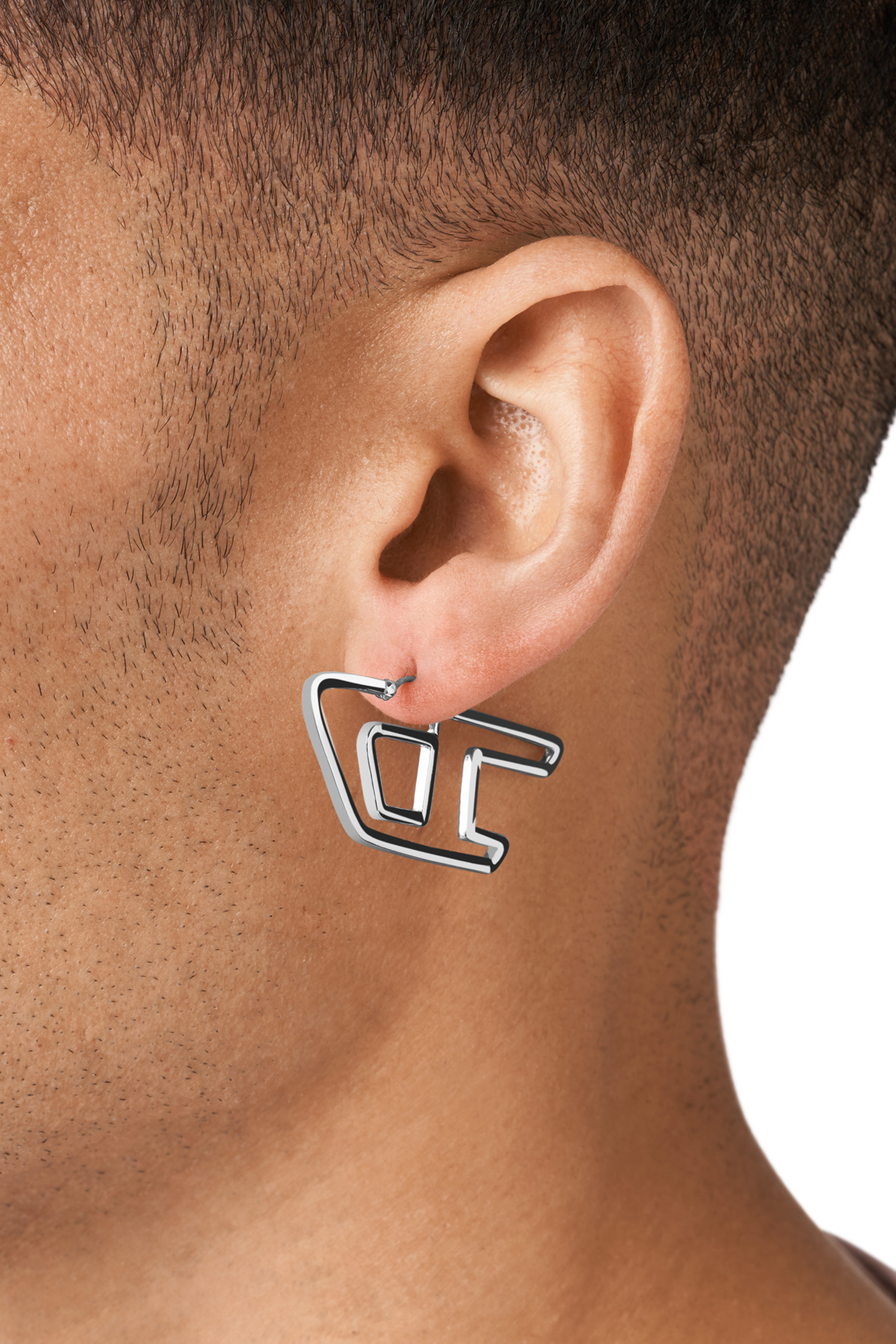 Diesel - DX1363, Unisex's ジュエリー ピアス in シルバー - 3