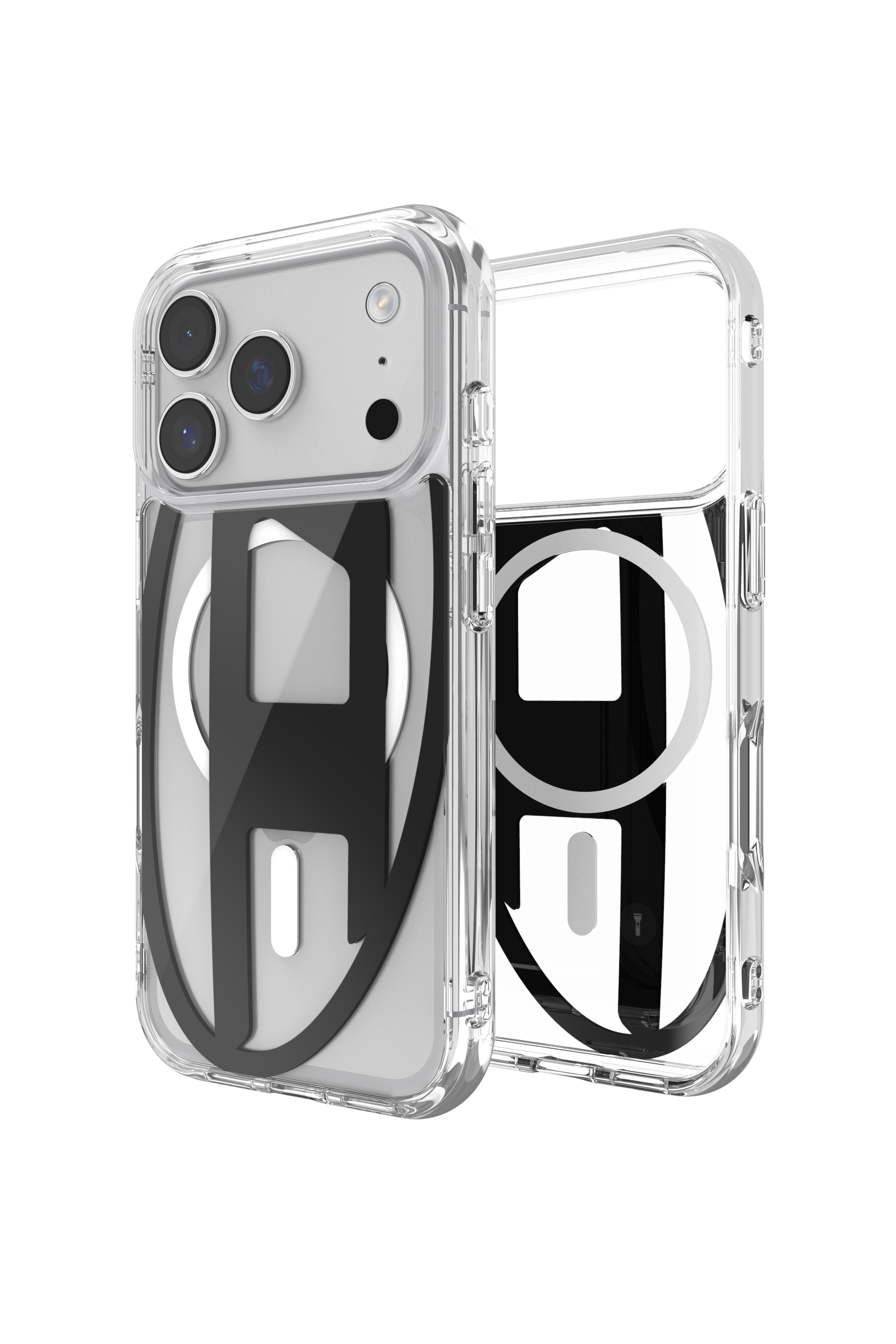 Diesel - 60417 AOP CASE, Unisex's IPHONE 17 PRO in ブラック - 1