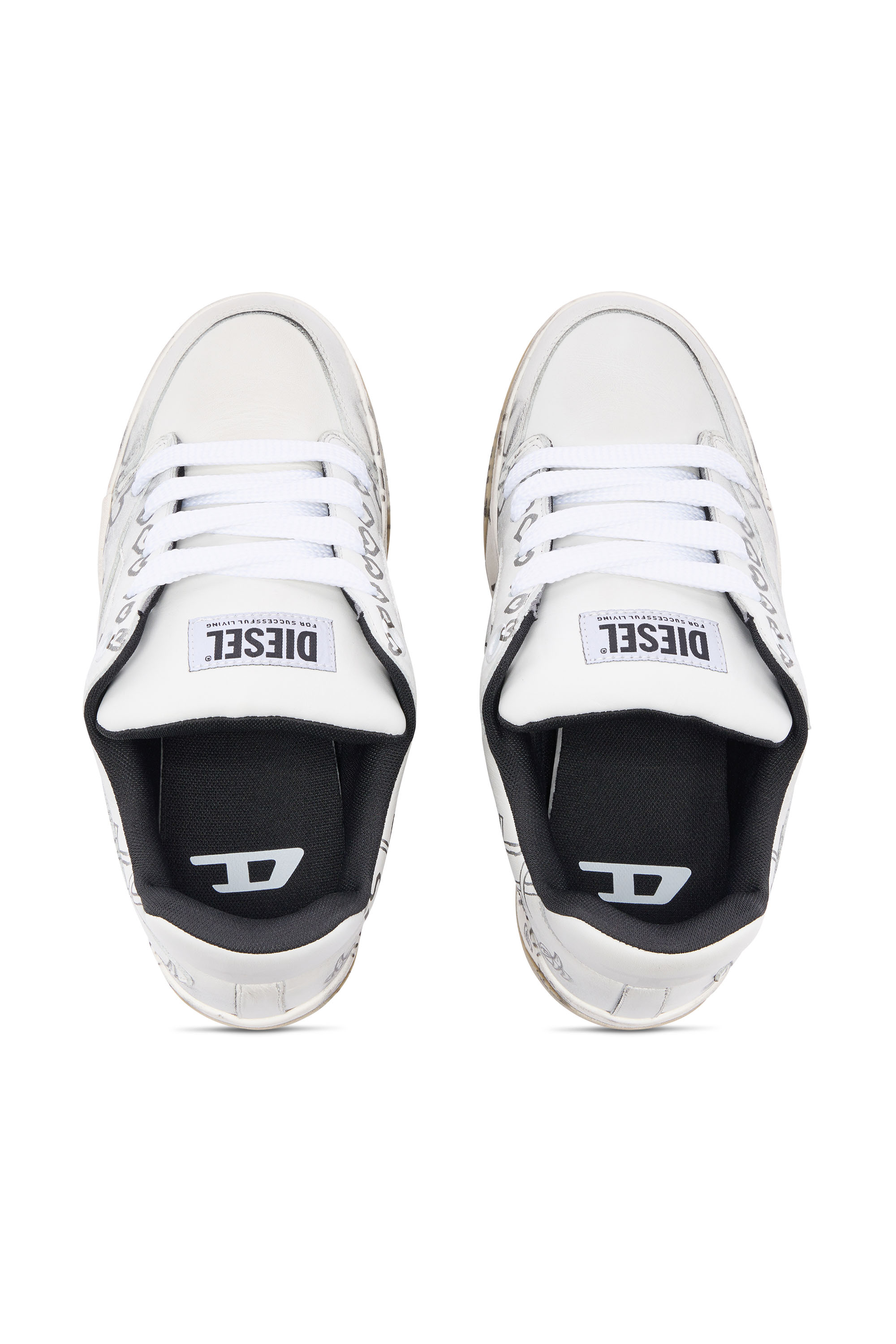 S-D-OLLIE LOW ローカットスニーカー｜ホワイト｜メンズ｜DIESEL
