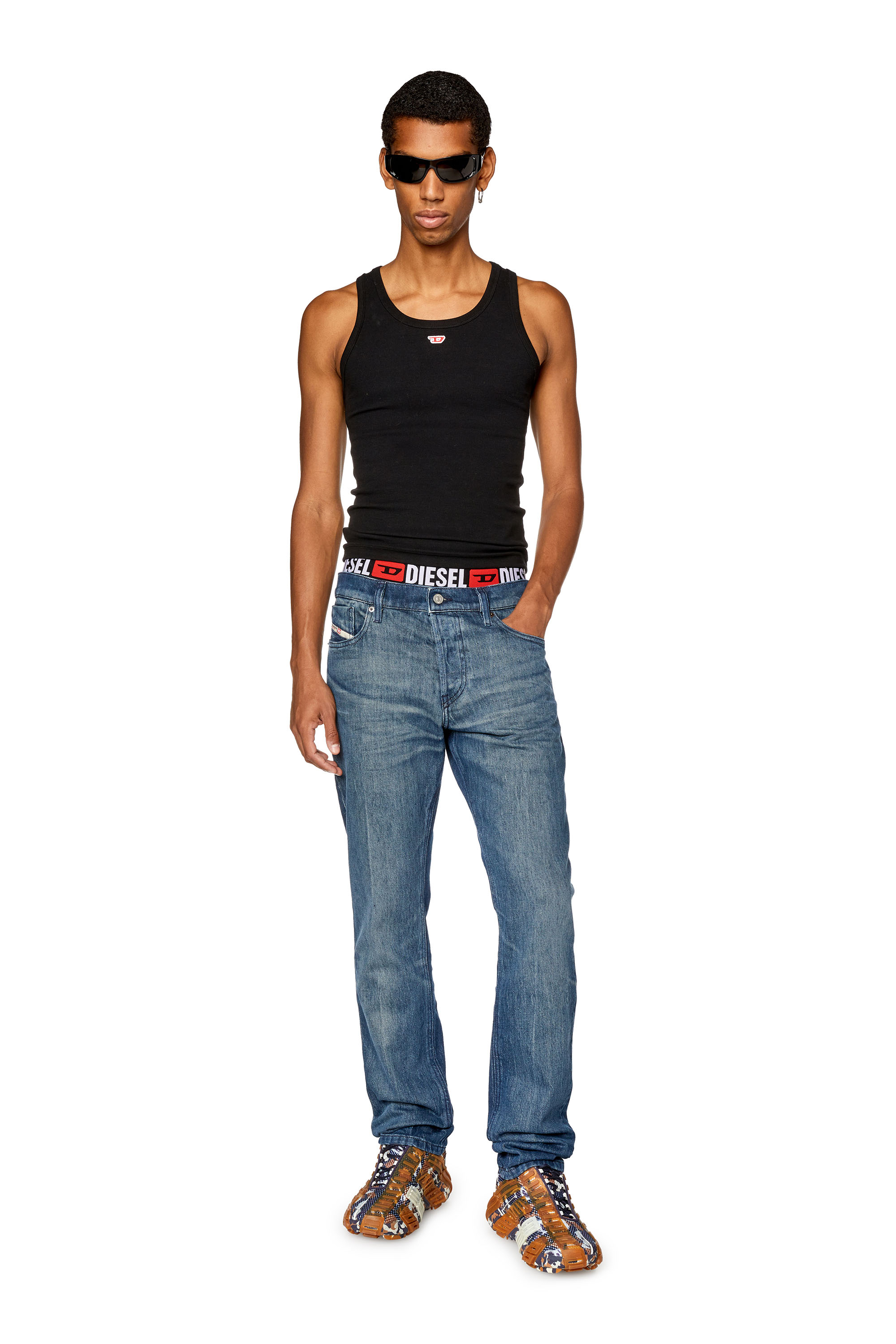 Diesel - Straight Jeans 1995 D-Sark 0ENAM, ミディアムブルー - Image 2