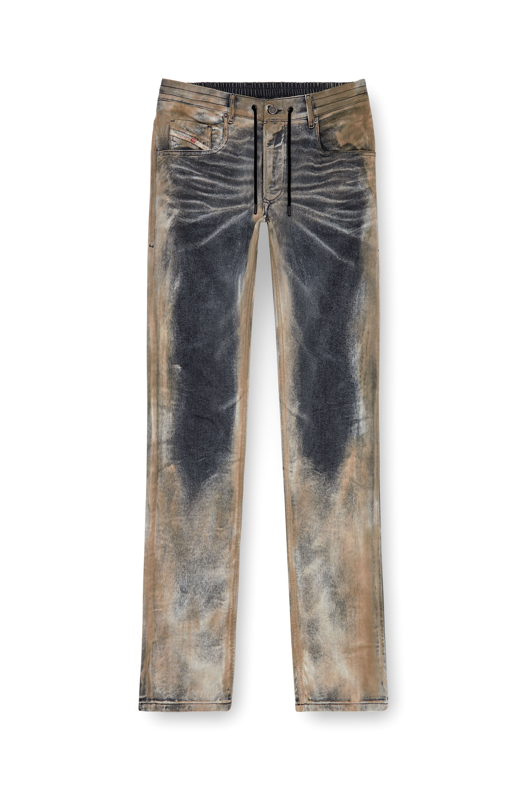Regular 2030 D-Krooley Joggjeans® 068NP, ブラック/ダークグレー Diesel - Male's Regular 2030 D-Krooley Joggjeans® 068NP, ブラック/ダークグレー - 2