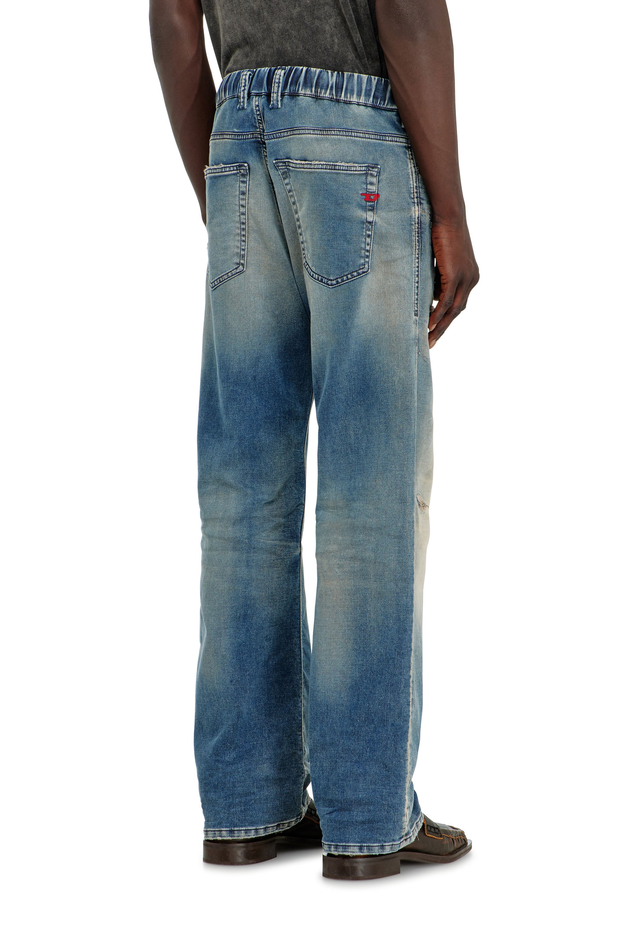 Diesel - Male's Relaxed 2080 D-Reel Joggjeans&reg; 068WY, ミディアムブルー - 3