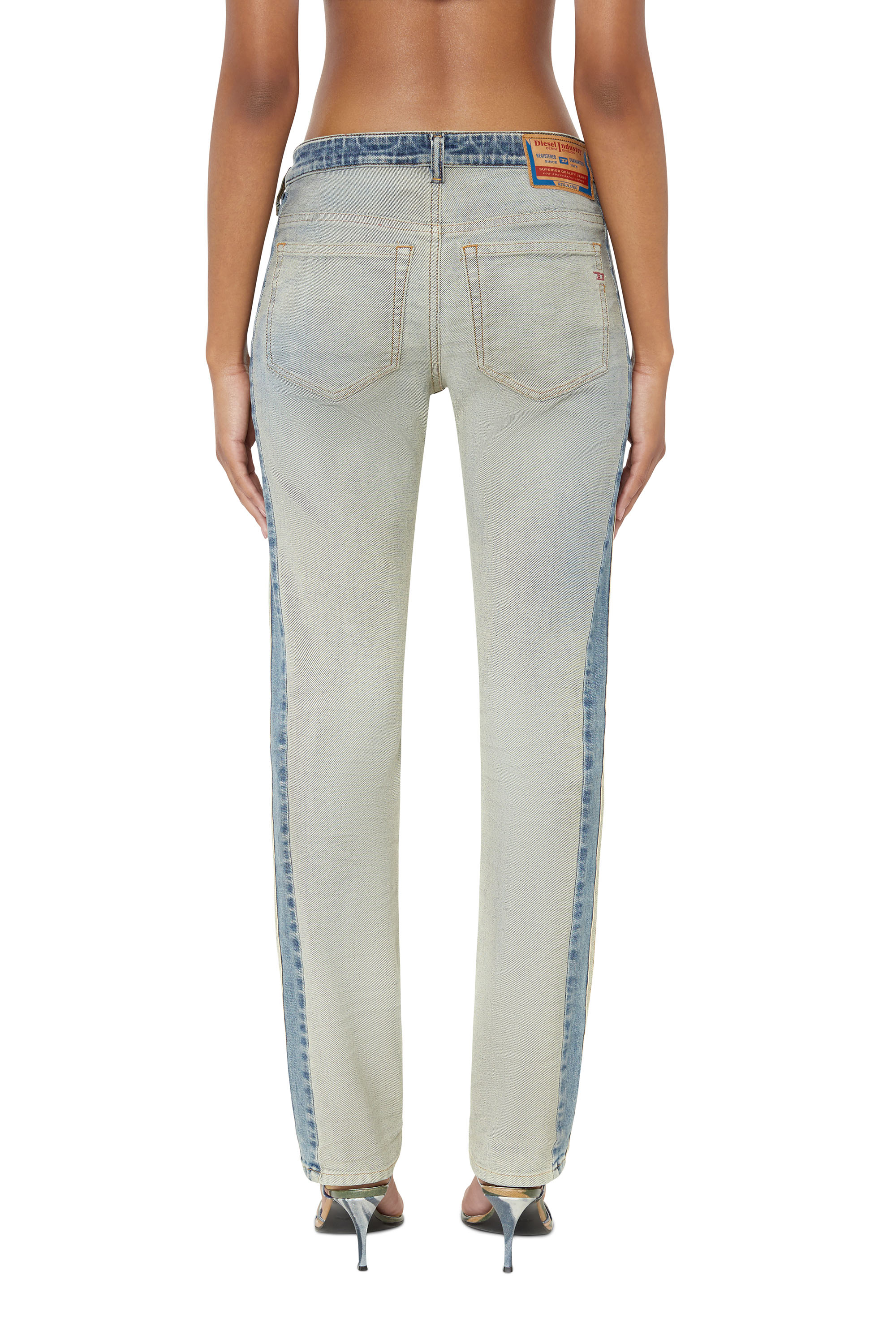 Diesel - Straight Jeans 2002 09E20, ミディアムブルー - Image 2
