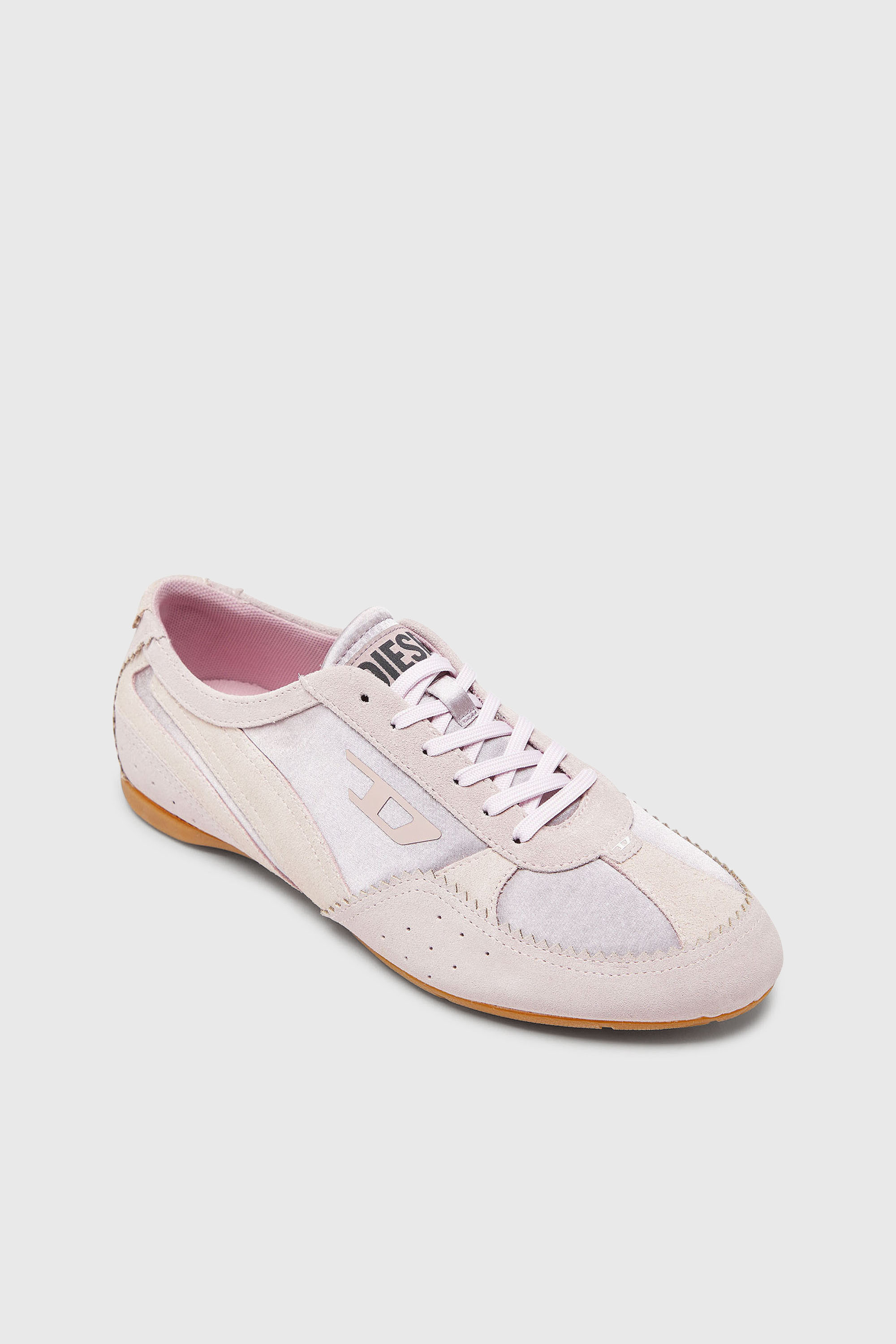 Diesel - D-MILE LOW II W, Female's ローカットスニーカー in ピンク / ホワイト - 6
