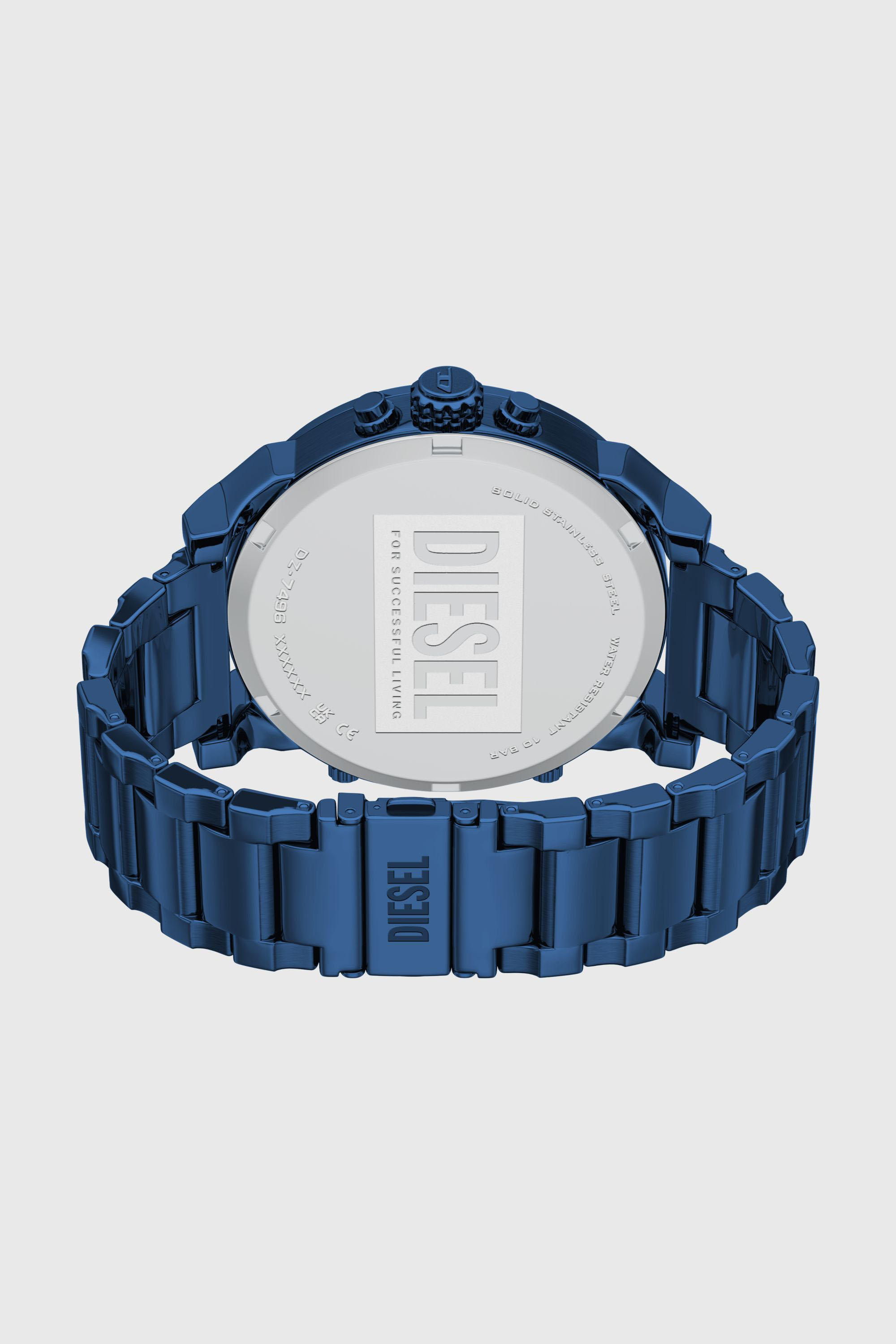DZ7496 WATCH Mr. Daddy 2.0 Blue Stainless Steel Watch｜ブルー