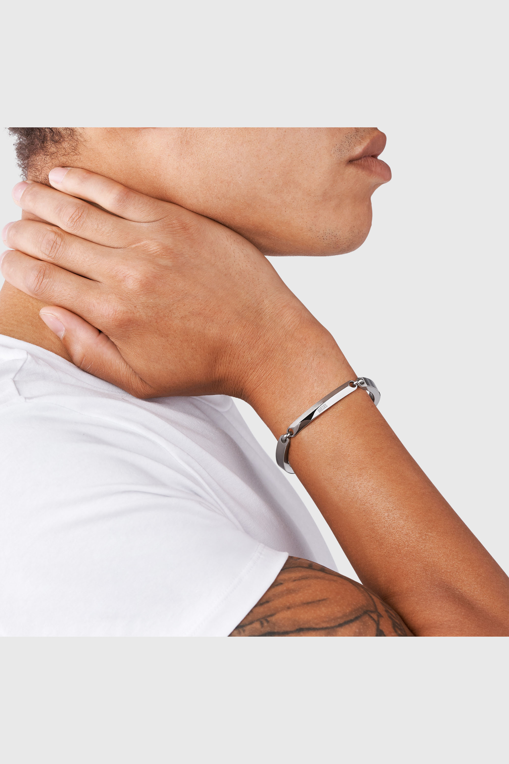 Diesel - DX1172, Male's ブレスレット in シルバー - 3