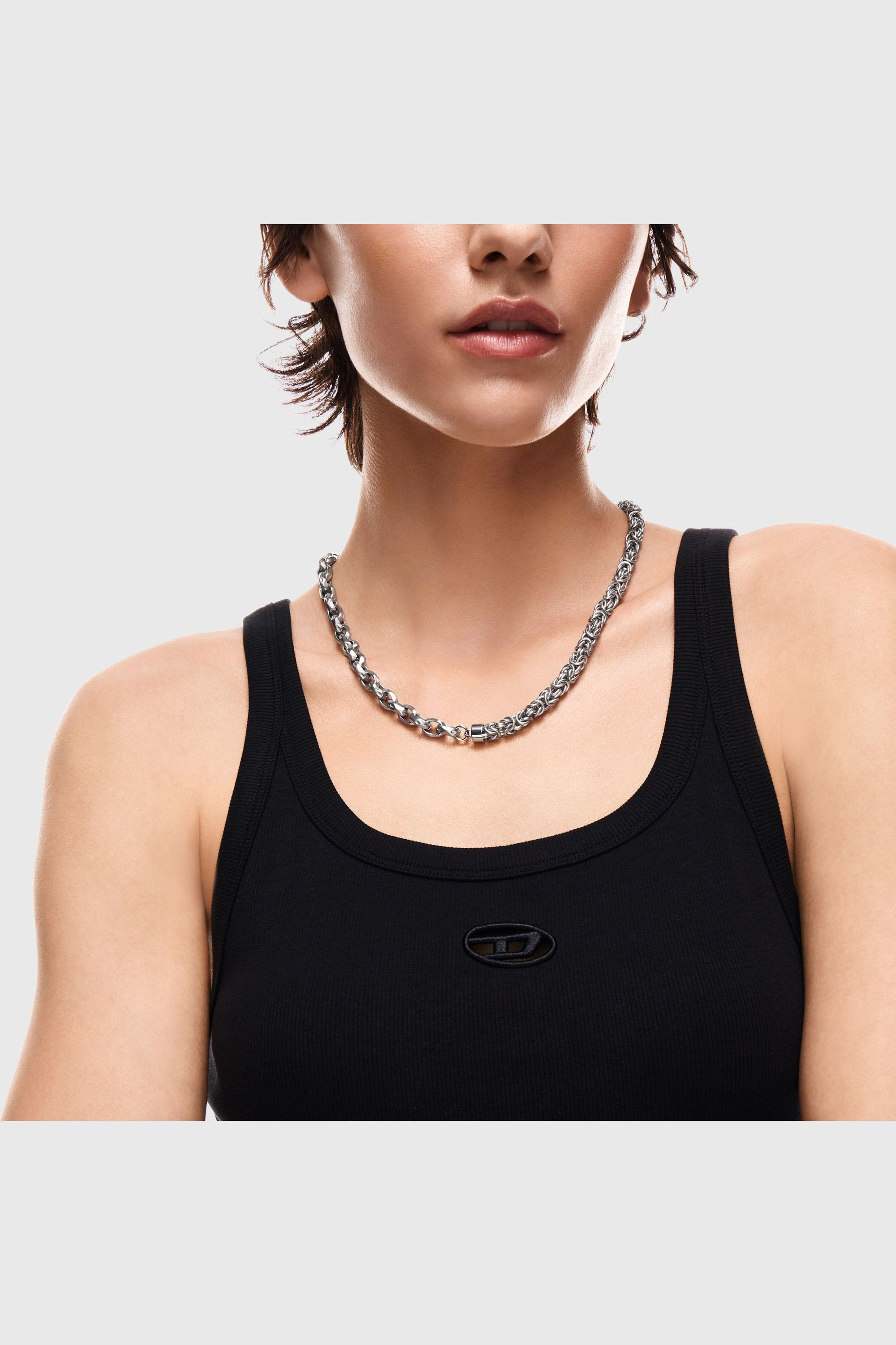 Diesel - DX1694040 JEWELLERY, Unisex's ネックレス in シルバー - 3
