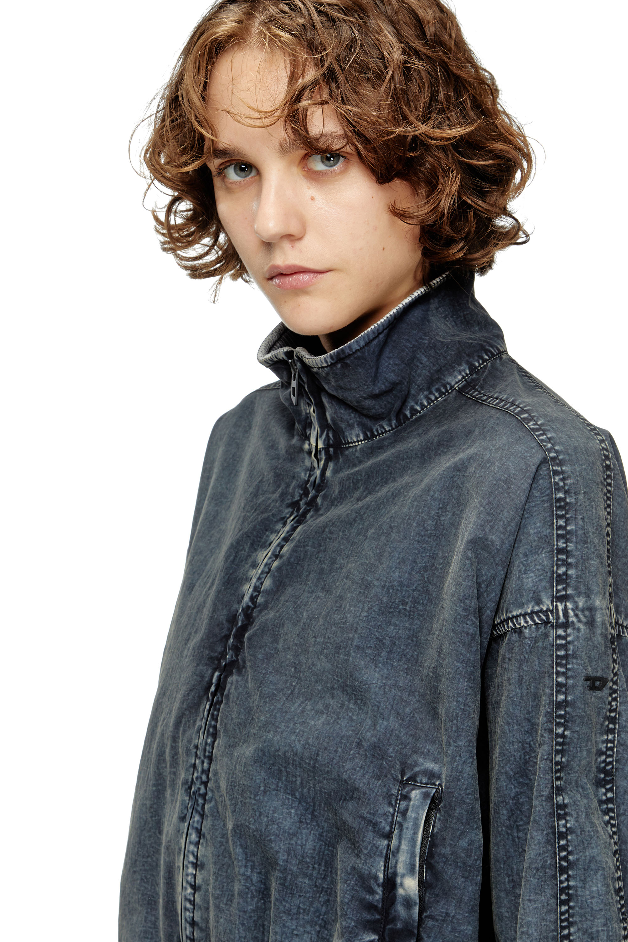 G-LEAM-R1, ダークブルー Diesel - G-LEAM-R1, Female's ブルゾン in ダークブルー - 4