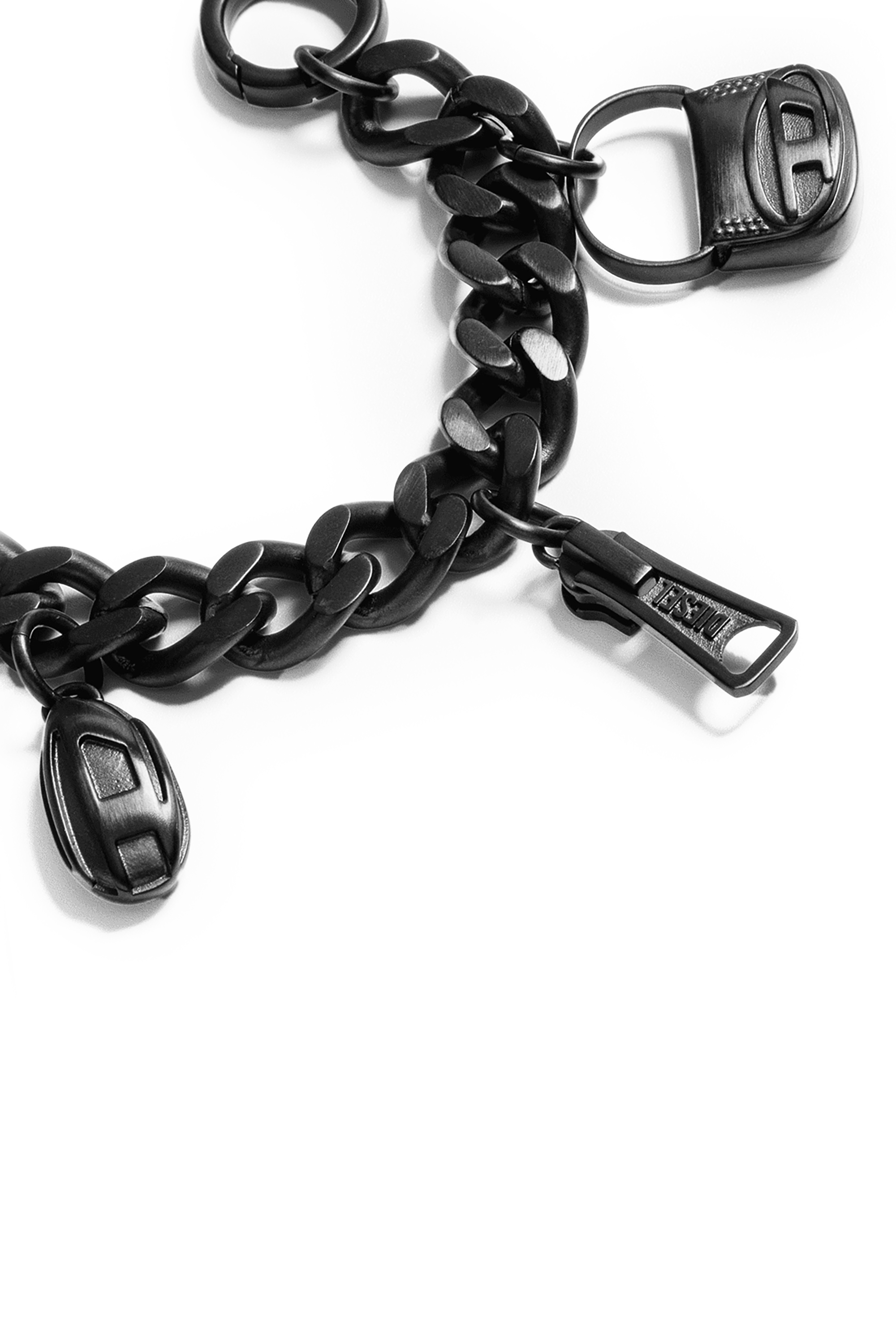 Diesel - 60375 CASETIFY  CHARMS CHAIN, Unisex's UNIVERSAL in ブラック - 2