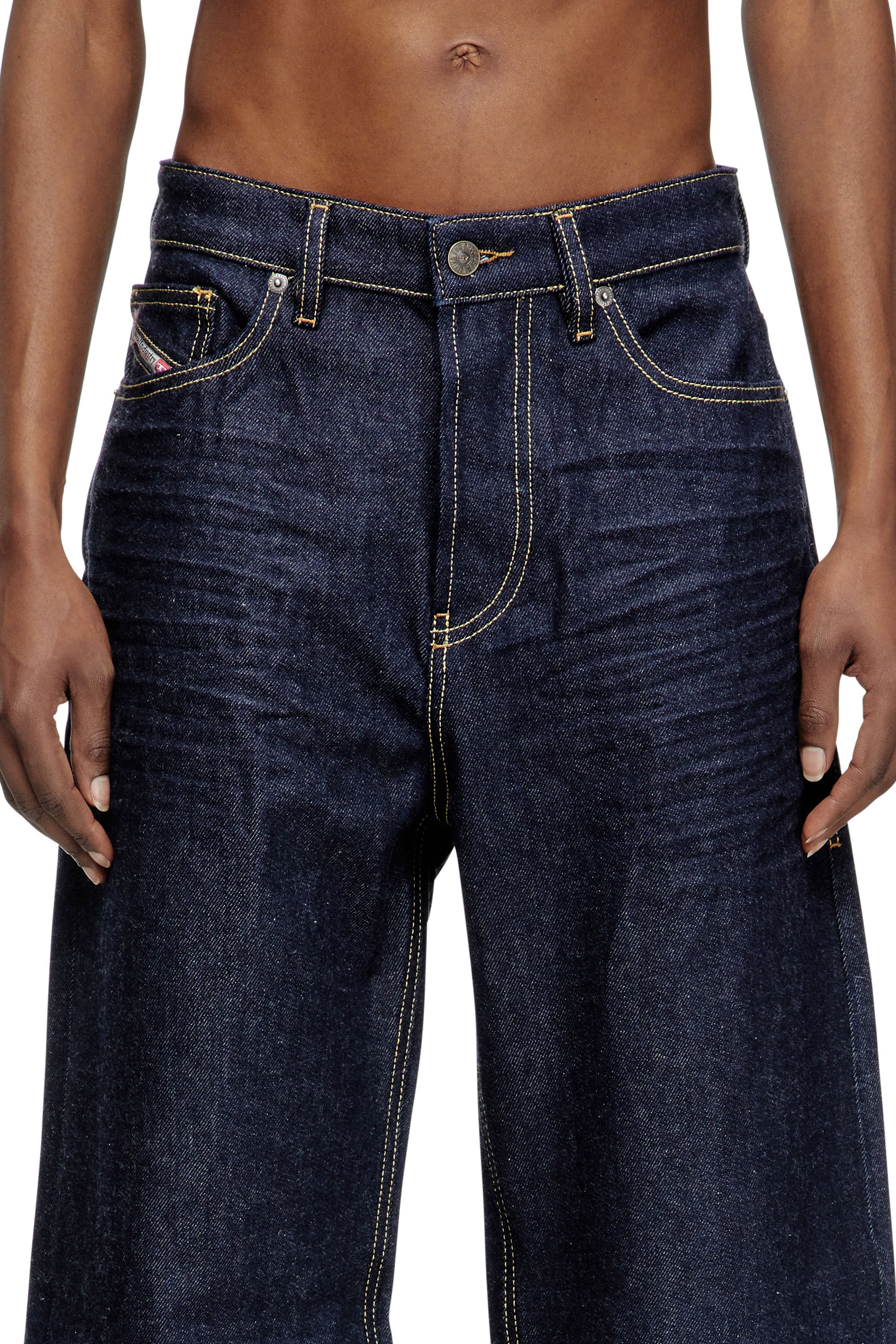 Diesel - Female's Relaxed Jeans 1996 D-Sire 0GRDV, ダークブルー - 5