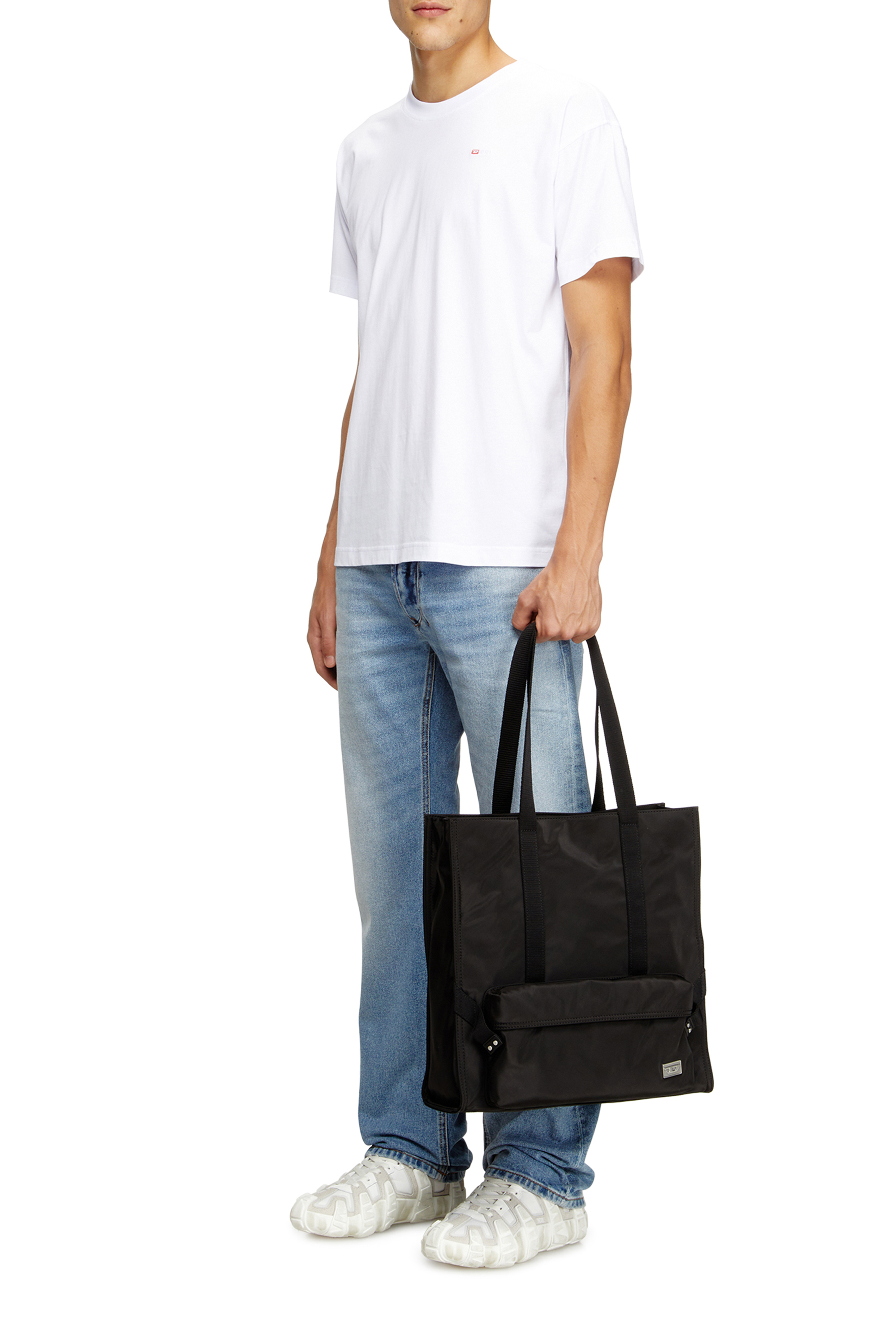 Diesel - MULTI-PKTS TOTE X, Unisex's トートバッグ in ブラック - 7