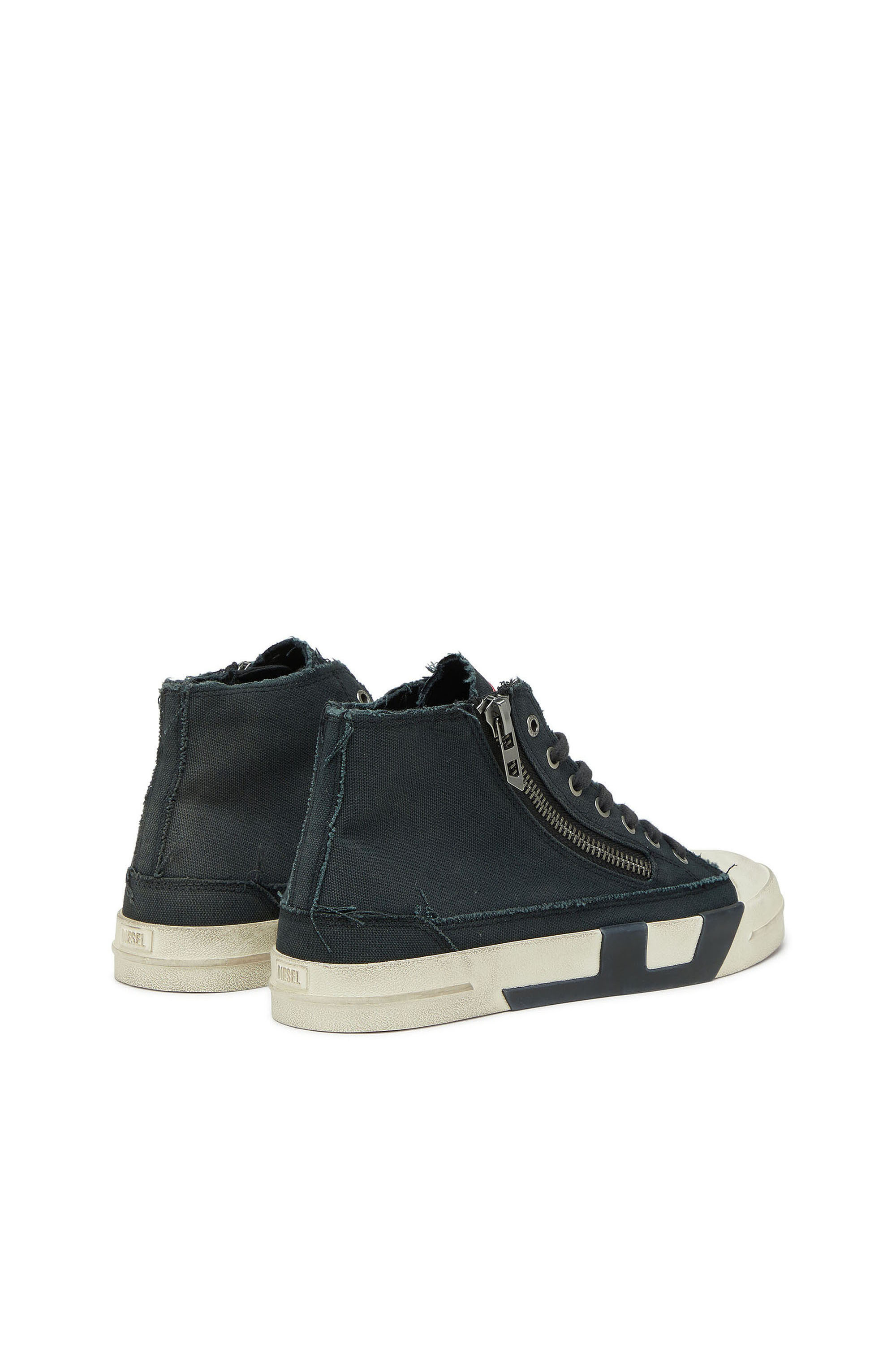 Diesel - S-D-VERSE ZIP MID II, Male's ミッドカットスニーカー in ブラック - 3