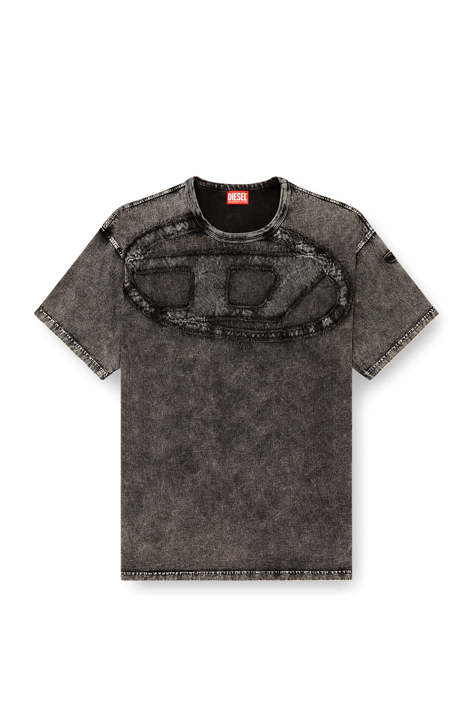 Diesel - T-BOXT-DEN, Male's Tシャツ in ブラック - 3