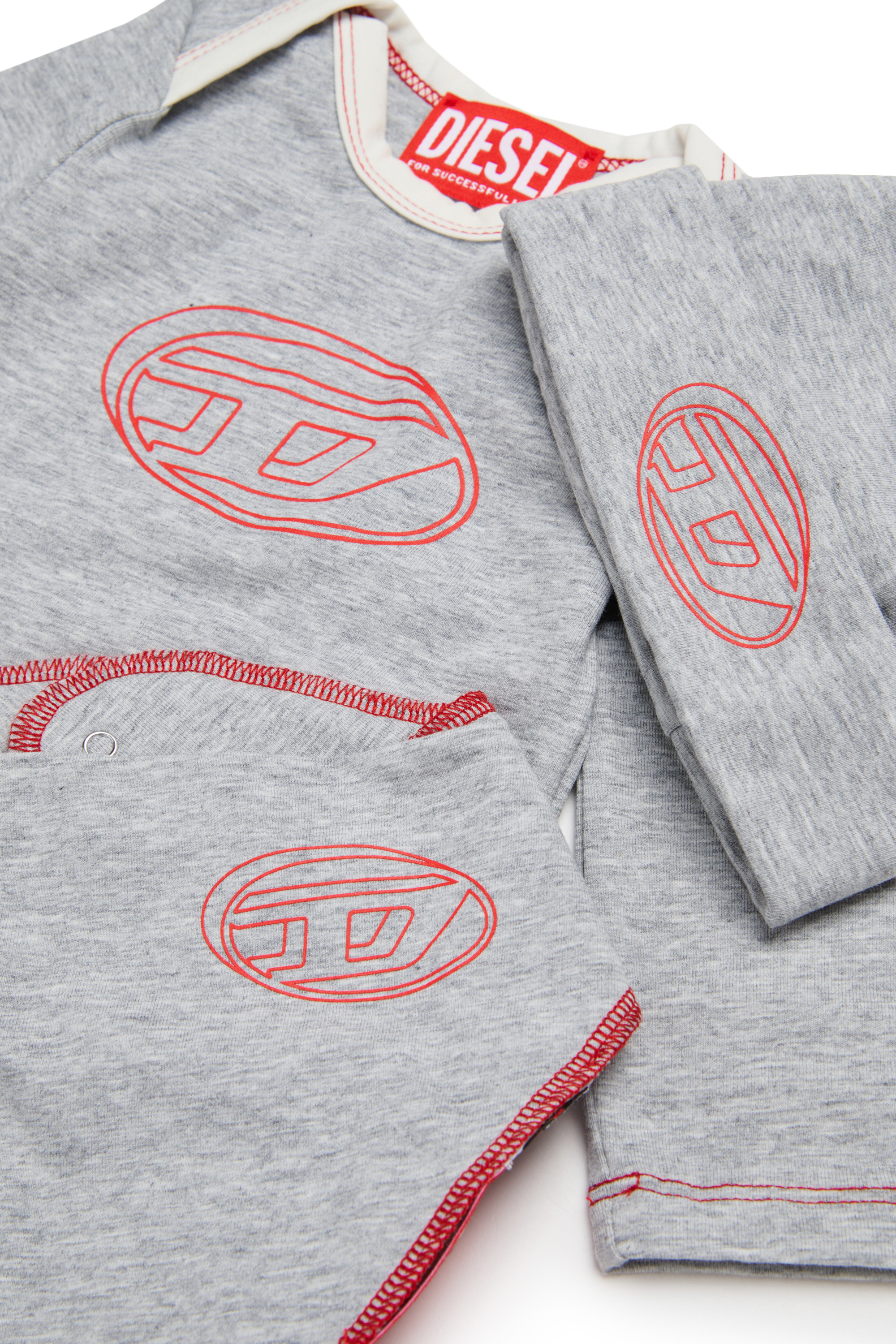 Diesel - USISSYBOX-NB, Unisex's ベビー3点セット in グレー - 3