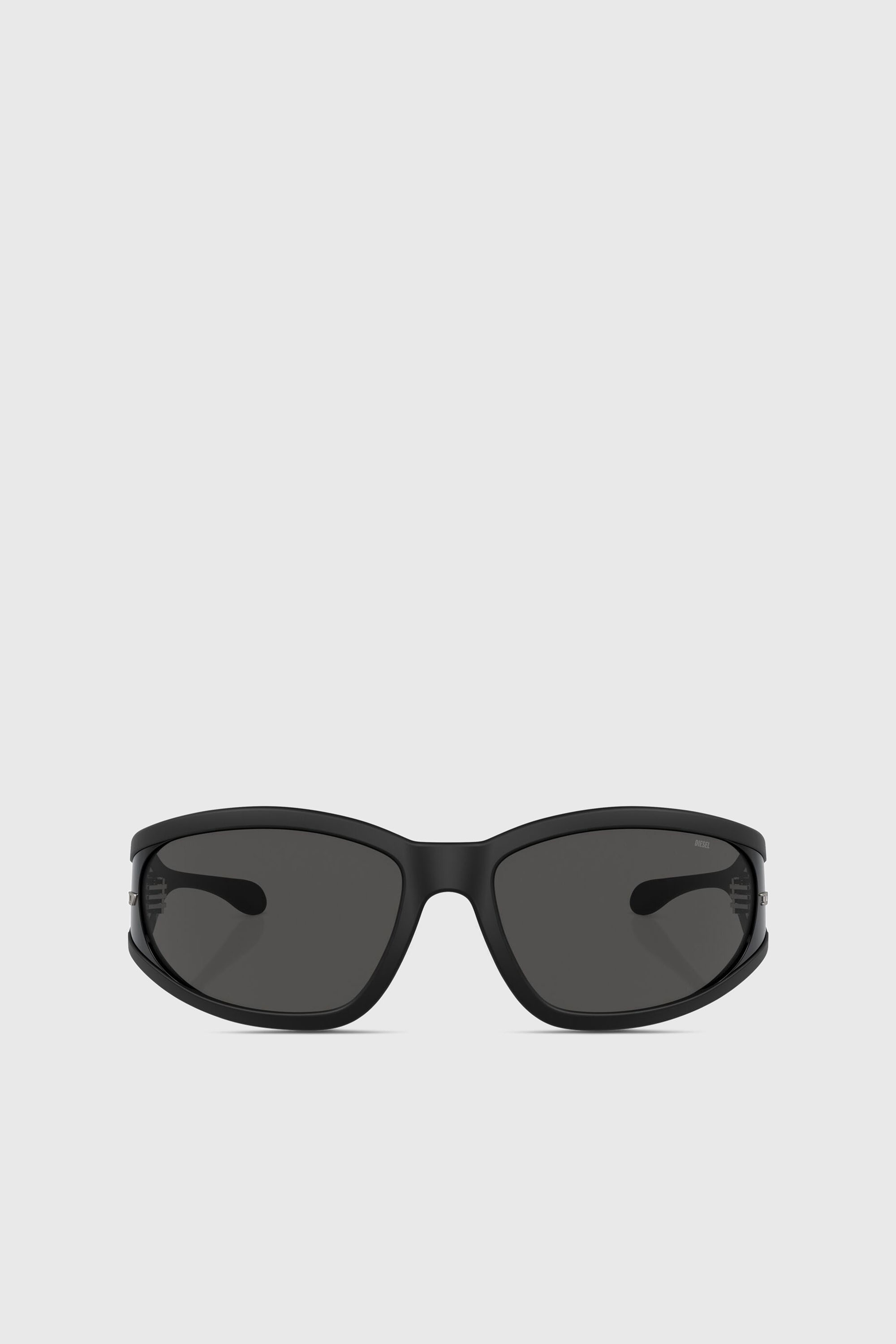Diesel - 0DL3002, Unisex's Rectangular sunglasses in acetate in ブラック - 1