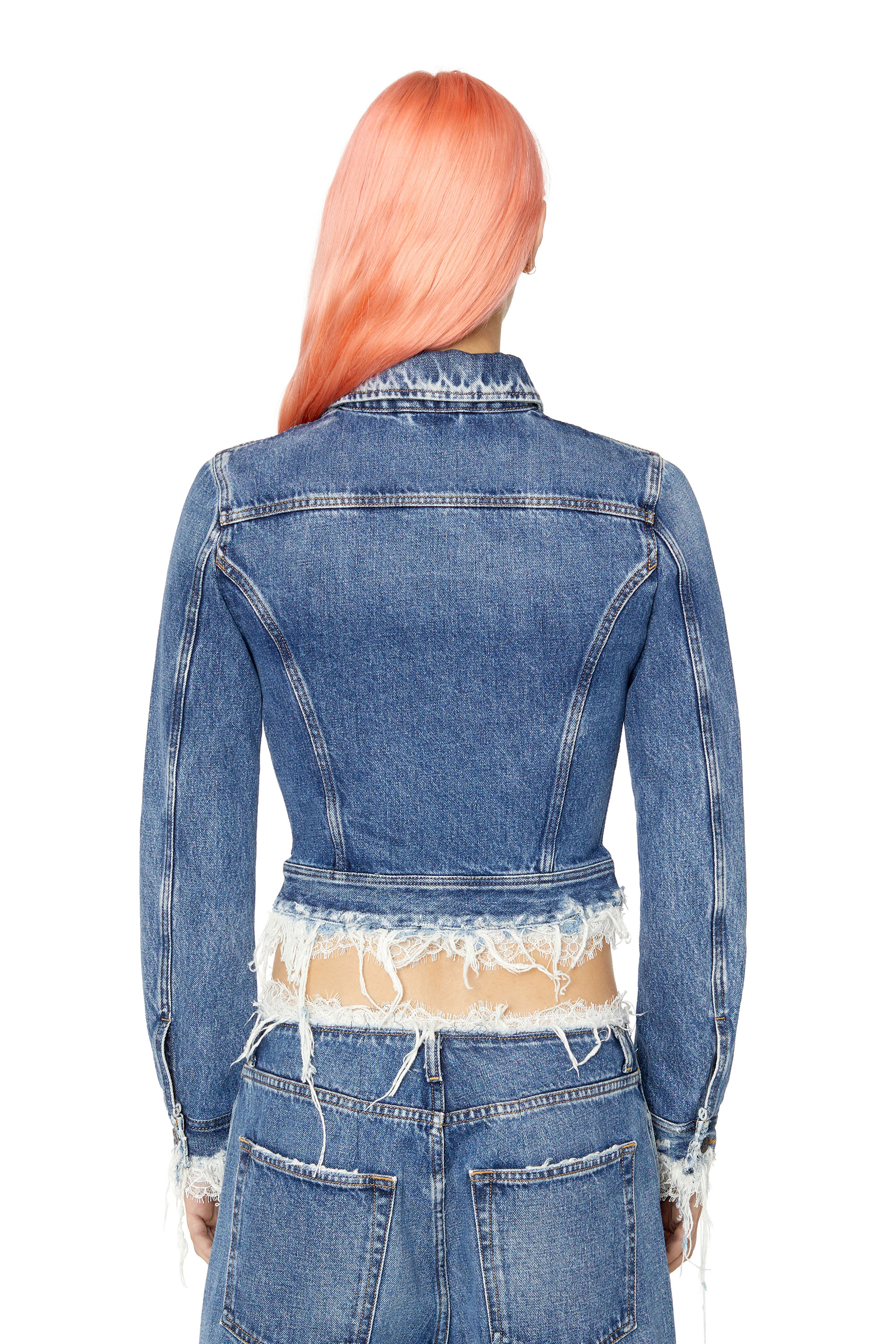 Diesel - DE-SLIMMY-ZP-FSB, ダークブルー - Image 4