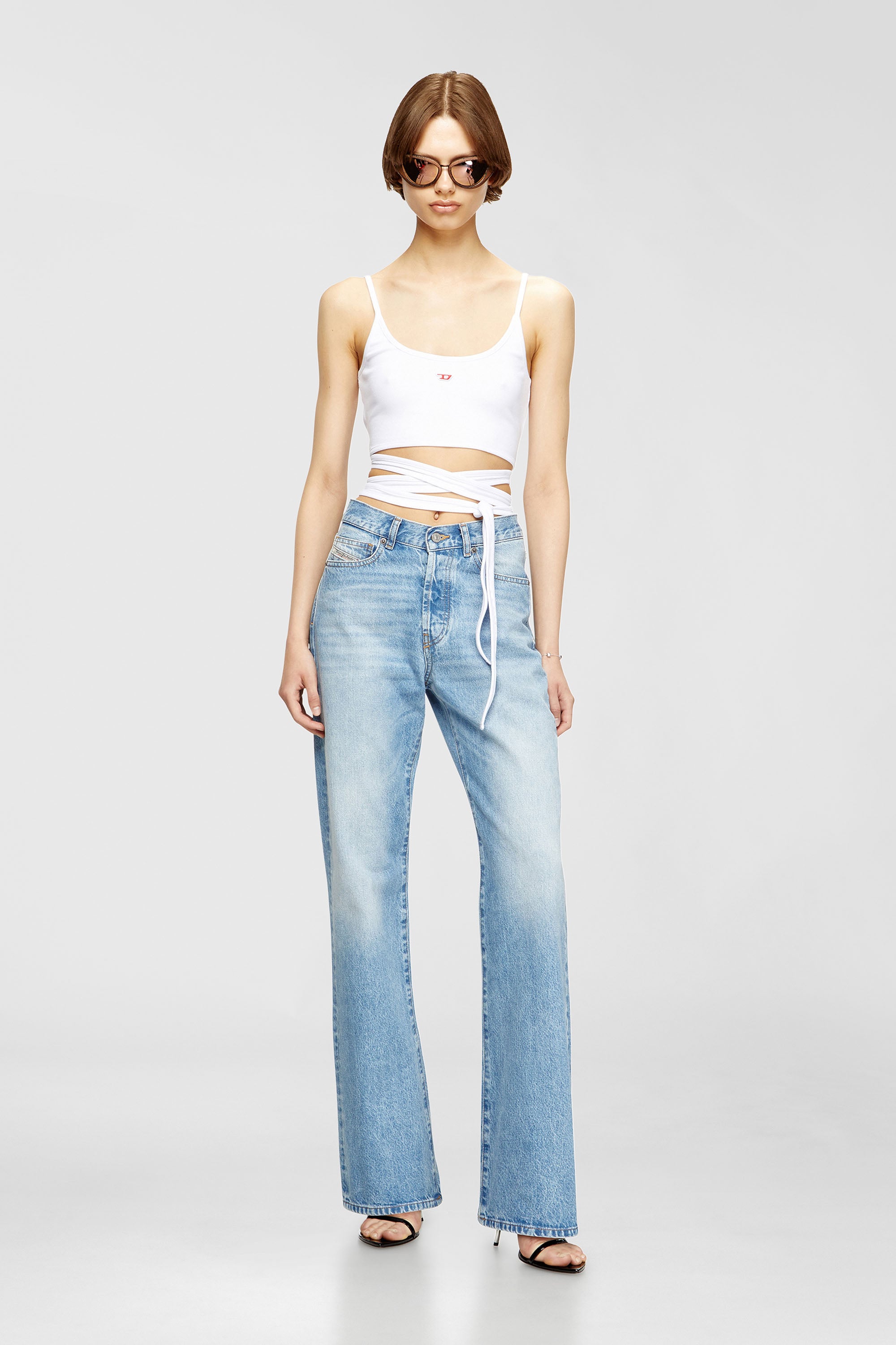 Diesel - Female's Regular Jeans 1971 D-Sent 09I29, ライトブルー - 1
