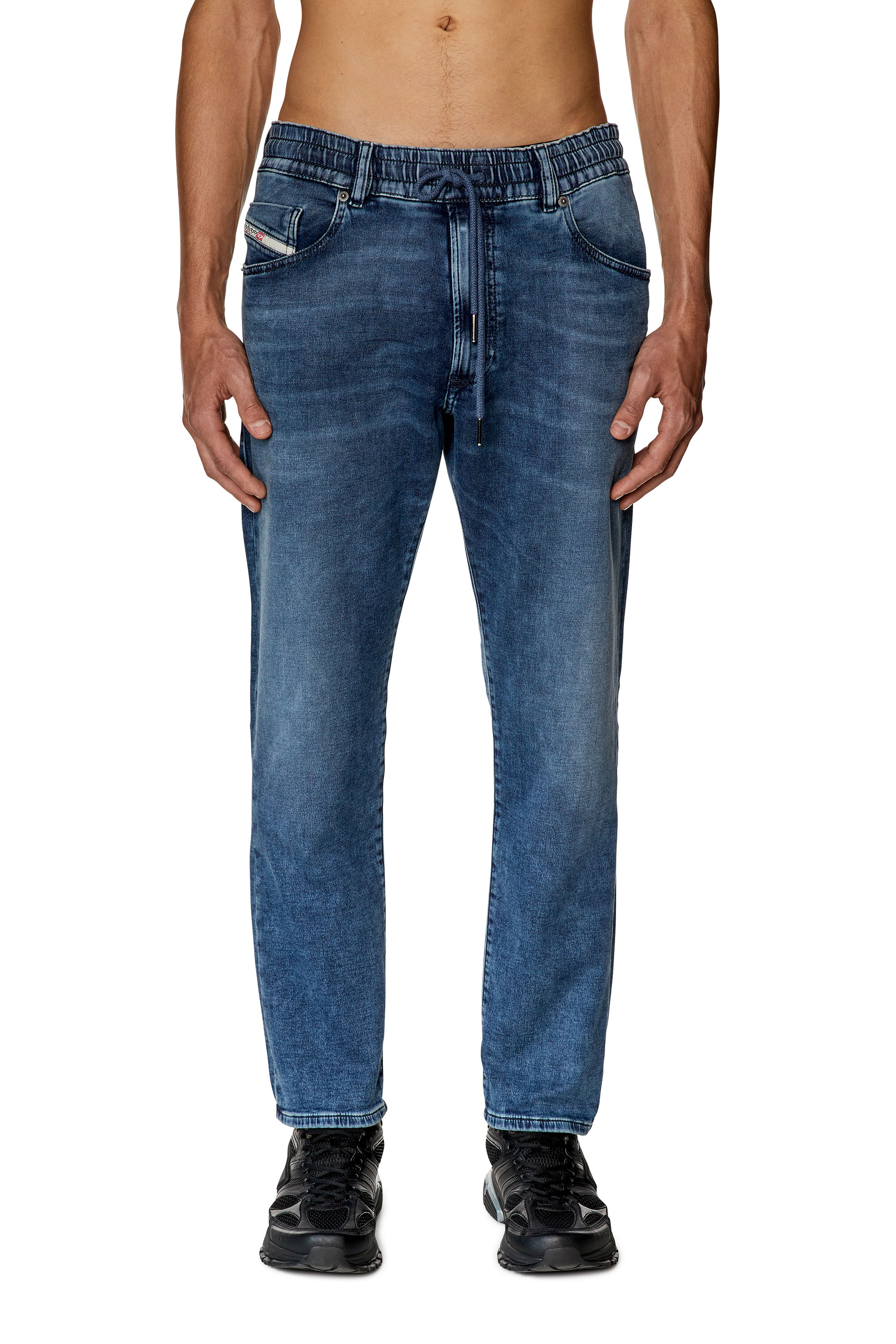 Diesel - Tapered 2030 D-Krooley Joggjeans® 068FJ, ミディアムブルー - Image 1