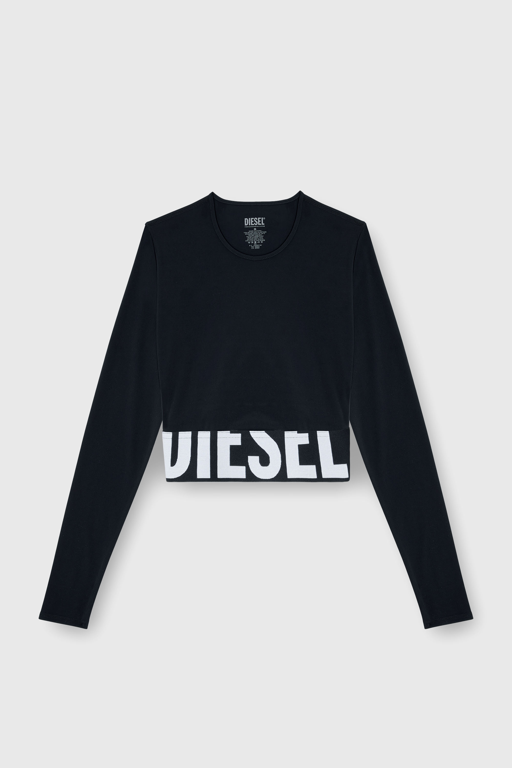 Diesel - MELISSA-D-POP, Female's 長袖Tシャツ in ブラック - 2