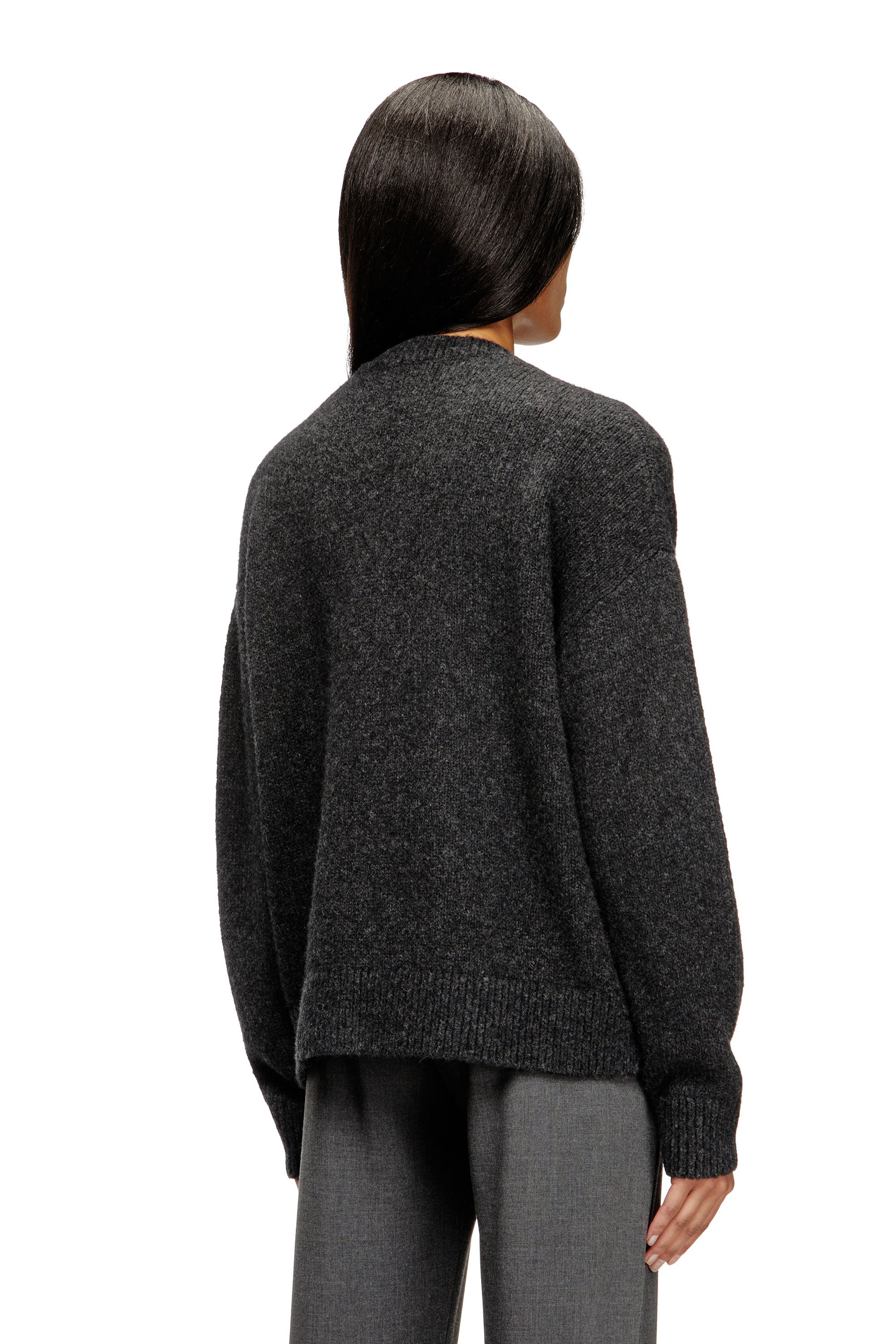 Diesel - M-AREETA, Female's プルオーバーニット in グレー - 3