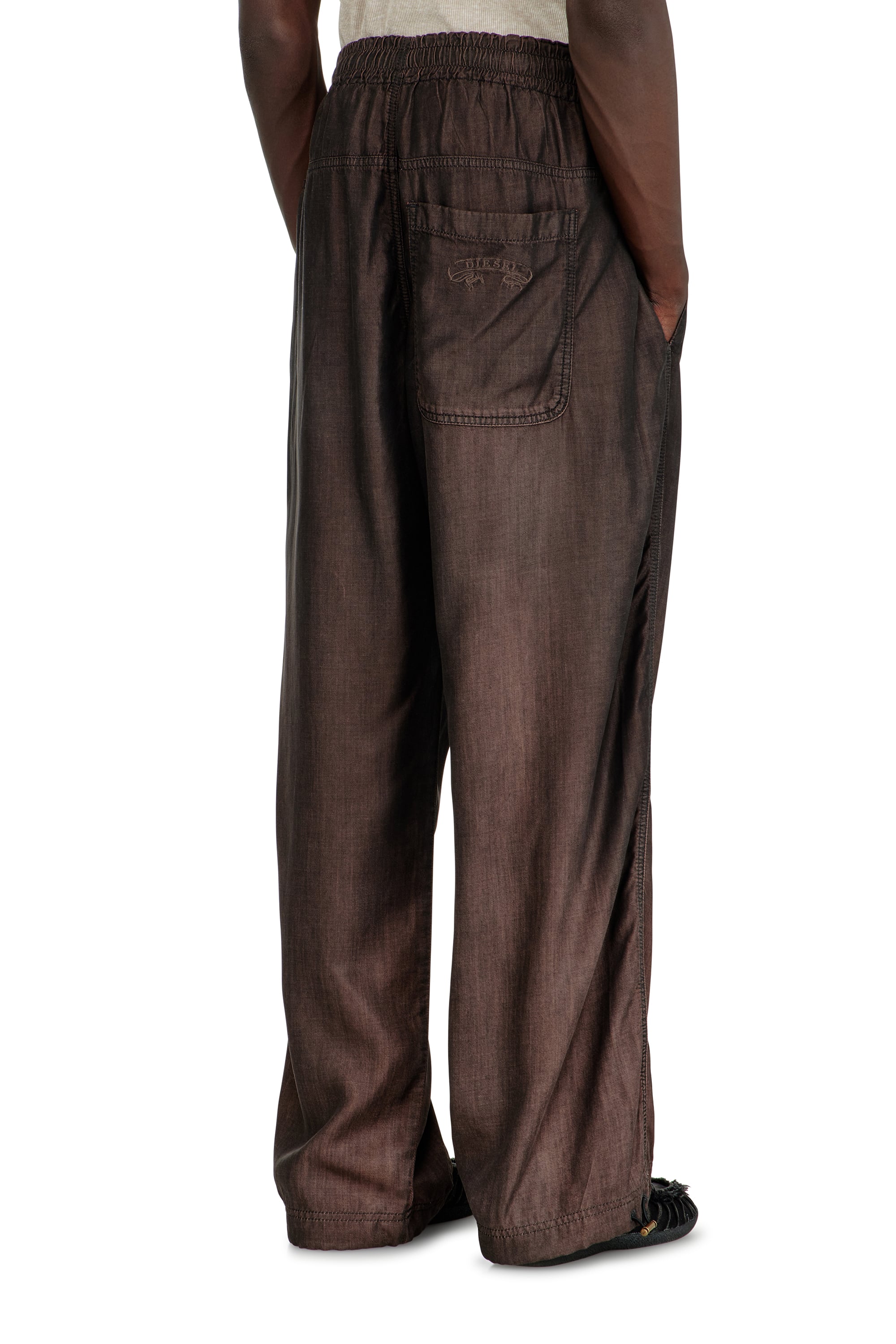 Diesel - Unisex's Relaxed Jeans D-Roder 068YF, ダークブラウン - 3