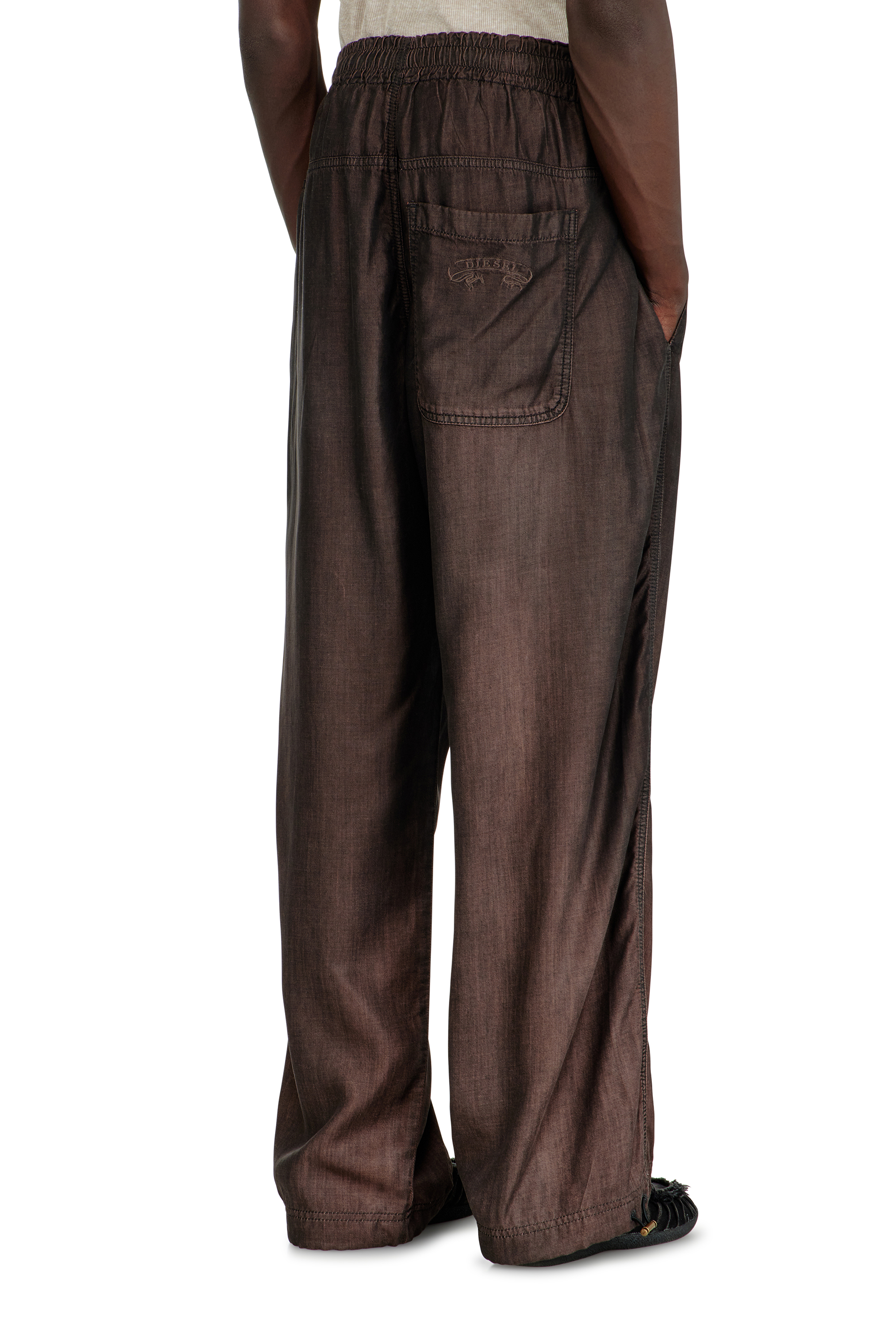 Diesel - Unisex's Relaxed Jeans D-Roder 068YF, ダークブラウン - 3