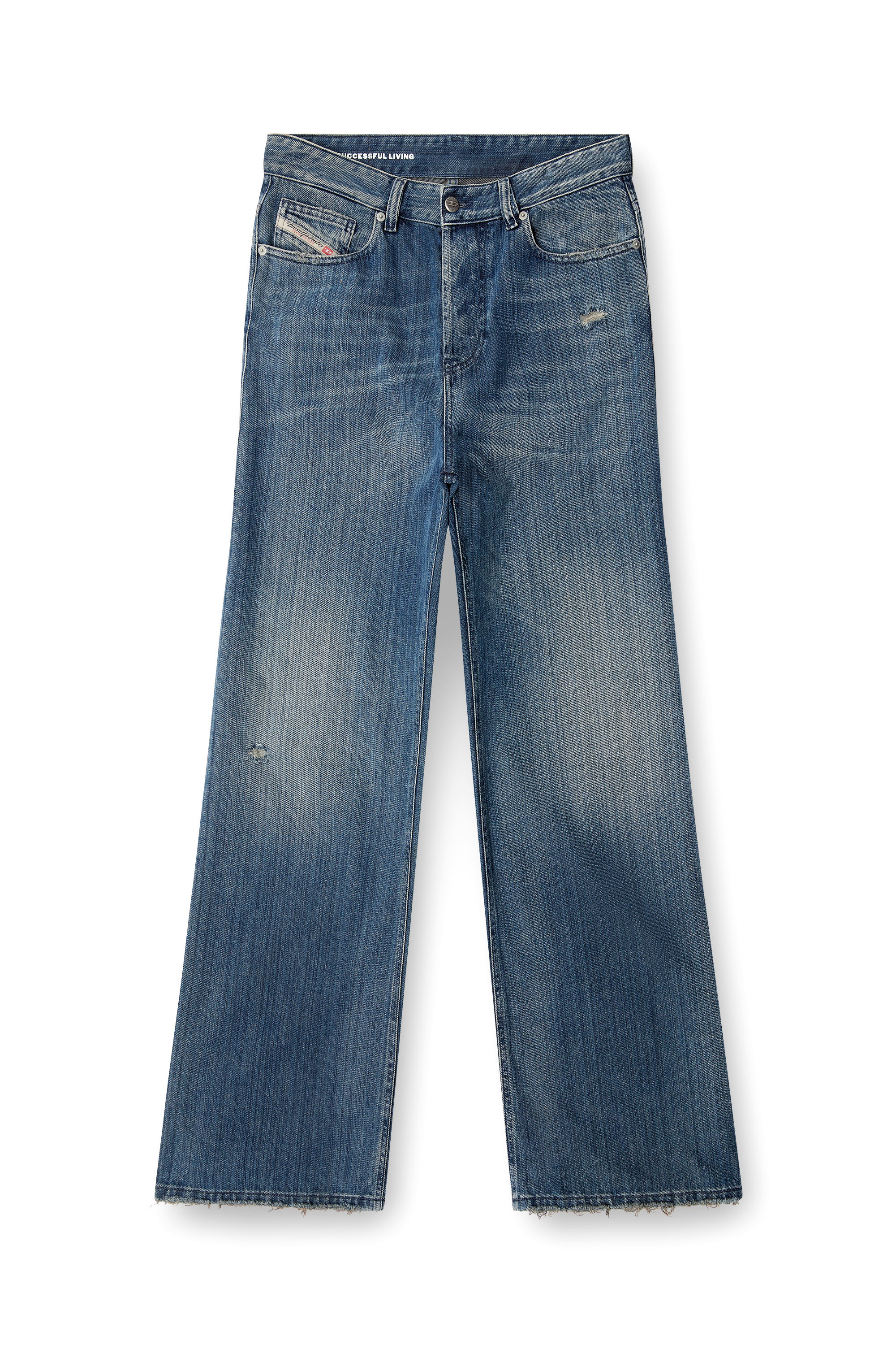 Diesel - Female's Relaxed Jeans 1996 D-Sire 09M09, ダークブルー - 2