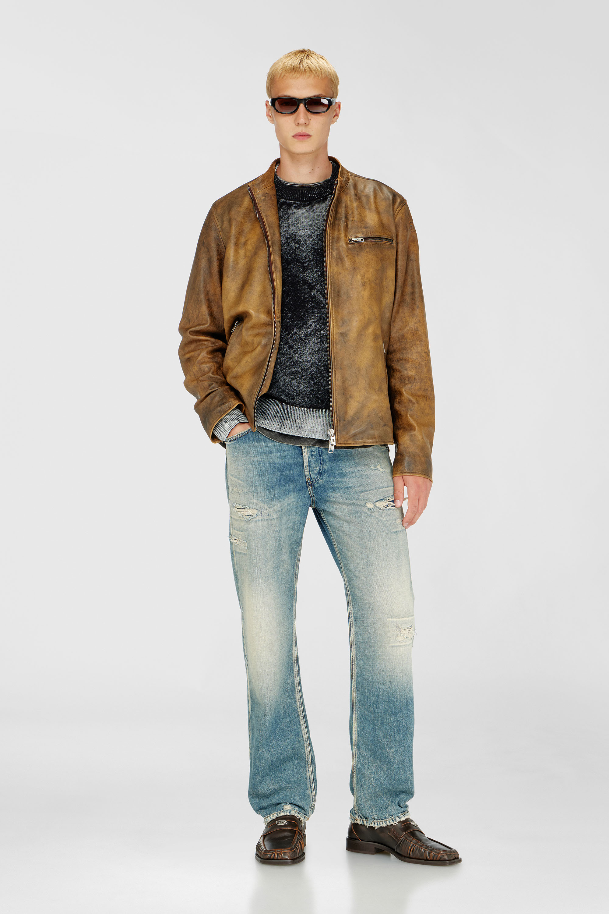 Diesel - K-LAURENT, Male's プルオーバーニット in ブラック - 2