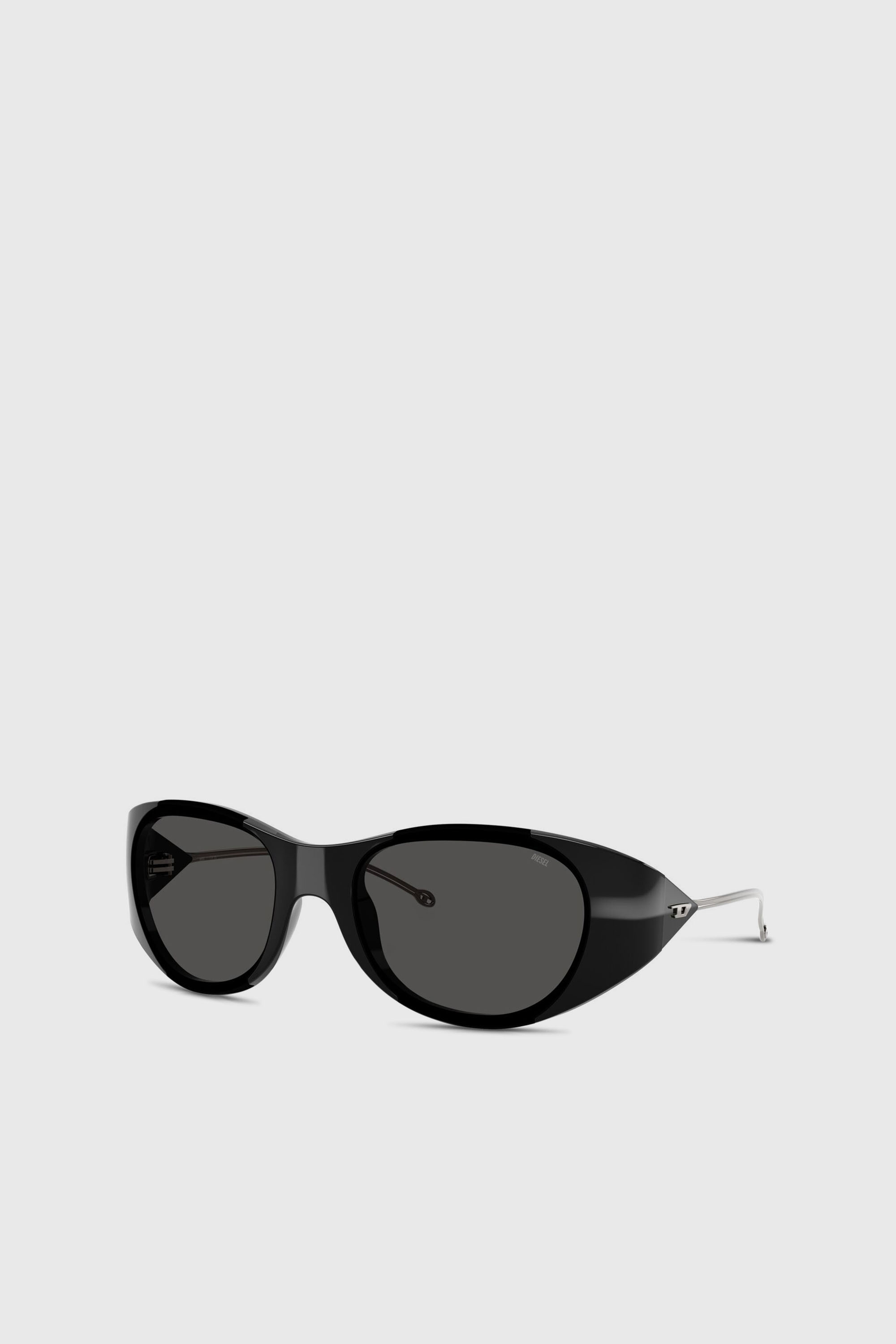 0DL3003 Iconic oval sunglasses｜グレー｜ウィメンズ｜DIESEL