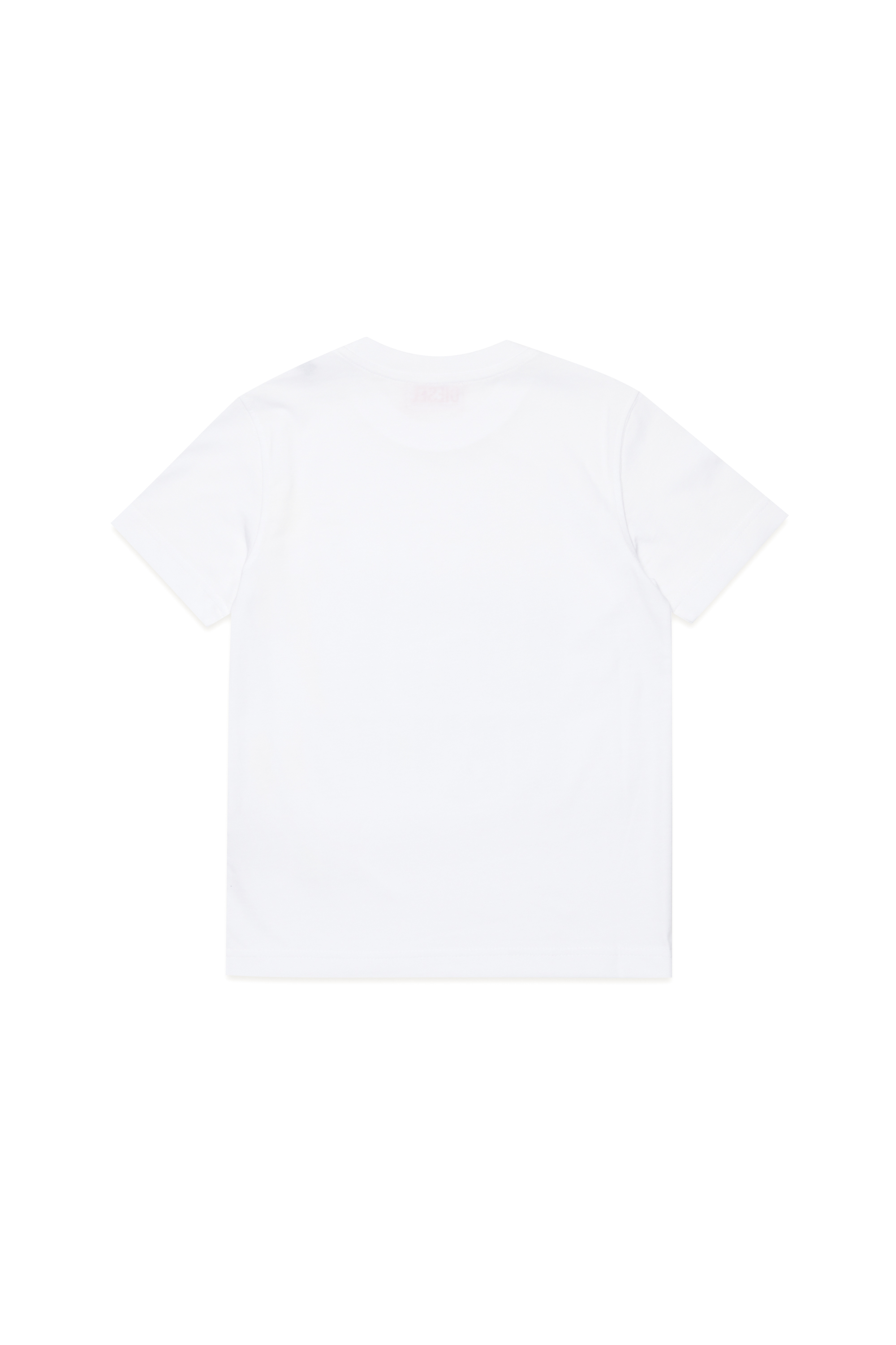 Diesel - TDIEGORL7, Male's T-shirt with photo Diesel Denim 78 print in ホワイト - 2