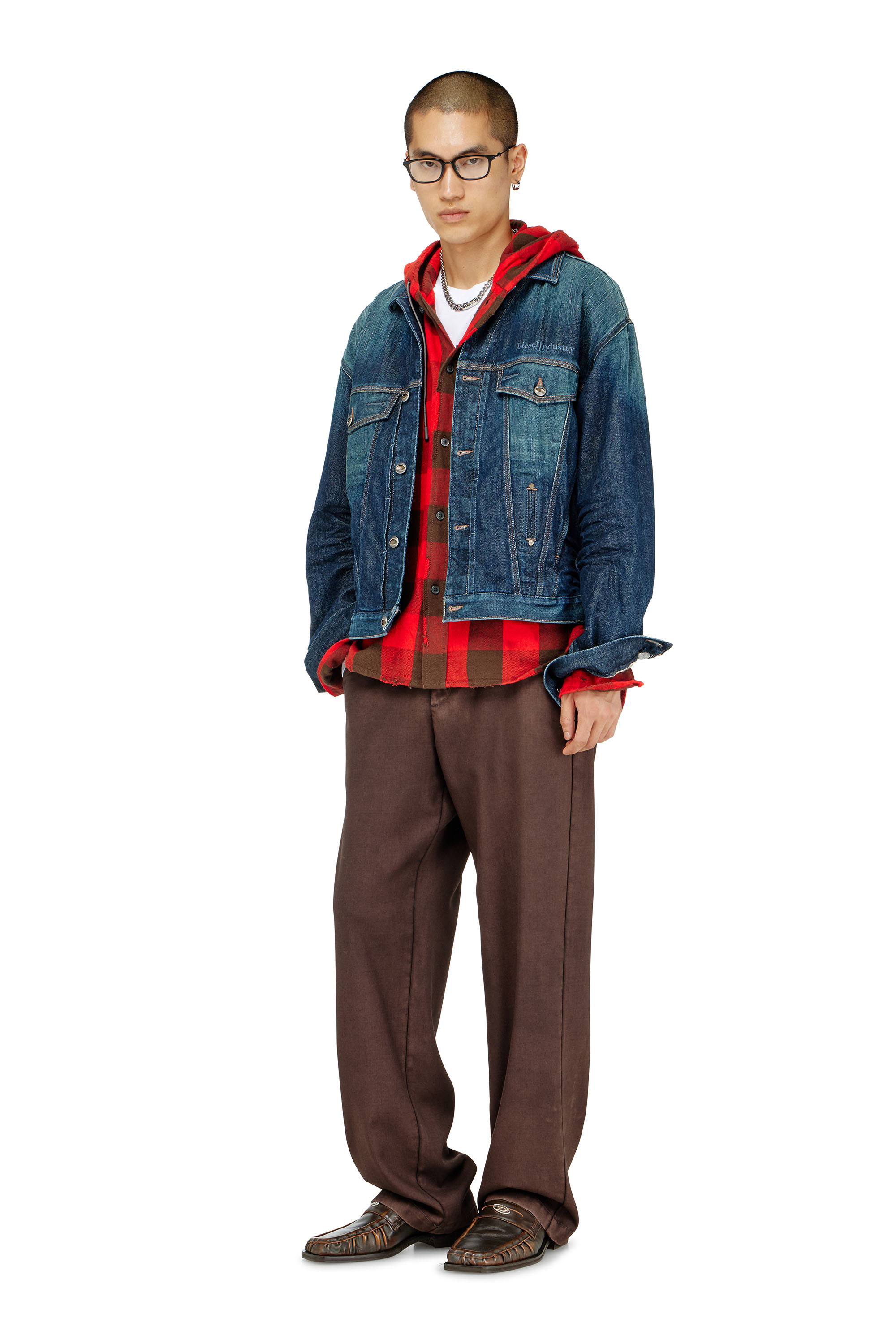 Diesel - S-DRUM-HOODY, Male's シャツ in null - 1
