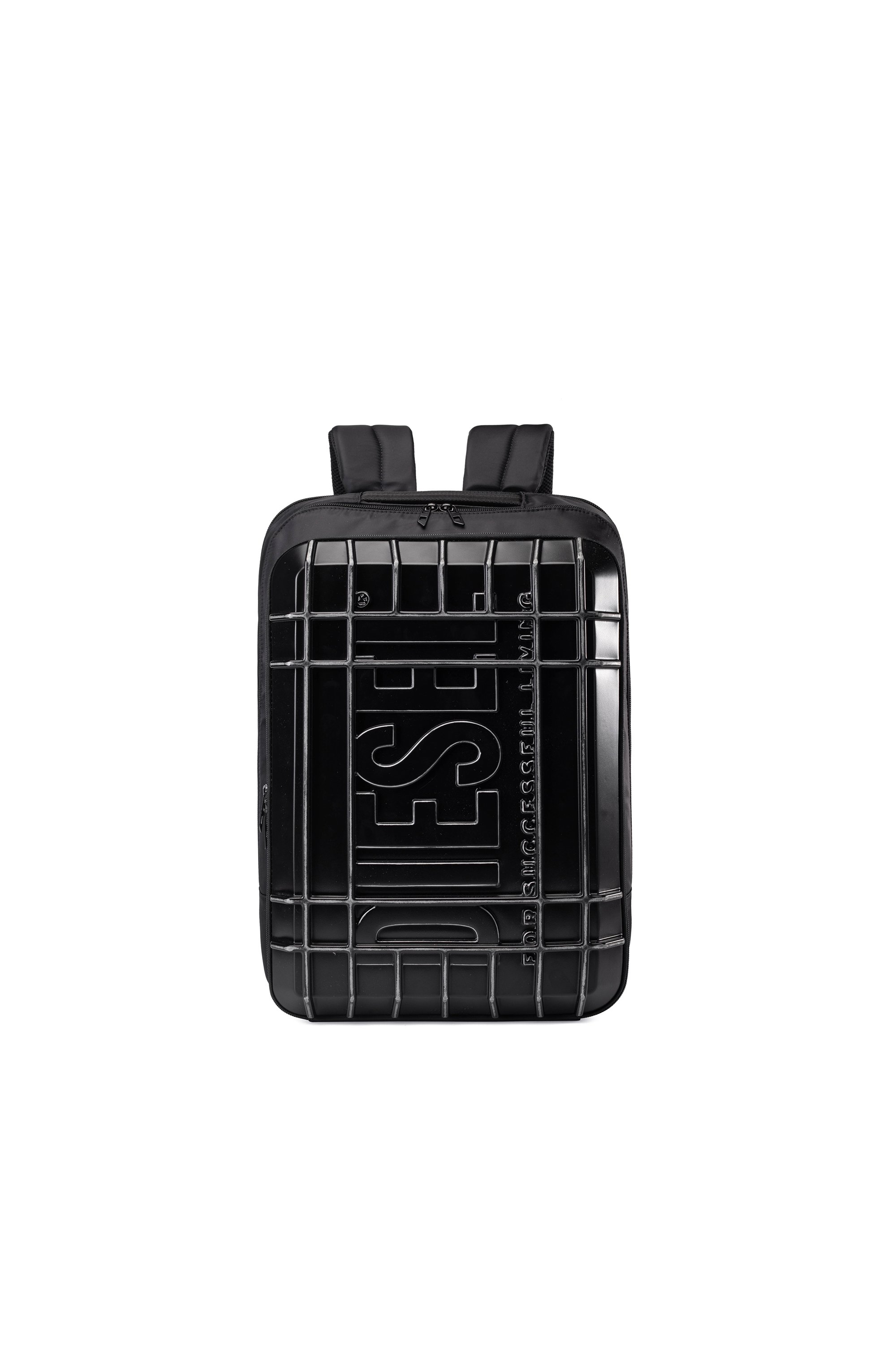 Diesel - DIESEL PC STRONG IMAGE BACKPACK- DSB005, Unisex's Rugged travel backpack in ブラック - 1